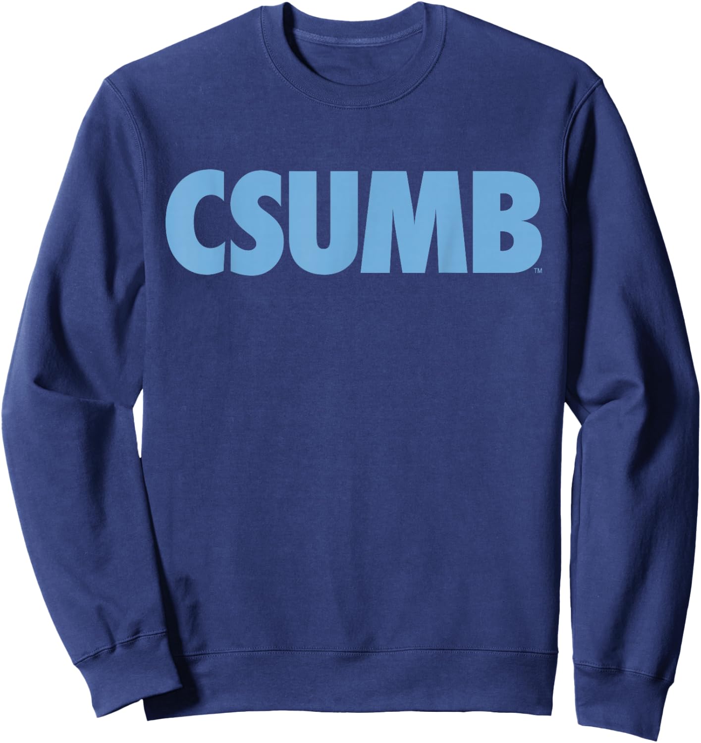 Cal State Monterey Bay Block CSUMB Logo Sweatshirt - Sweatshirt | Navy