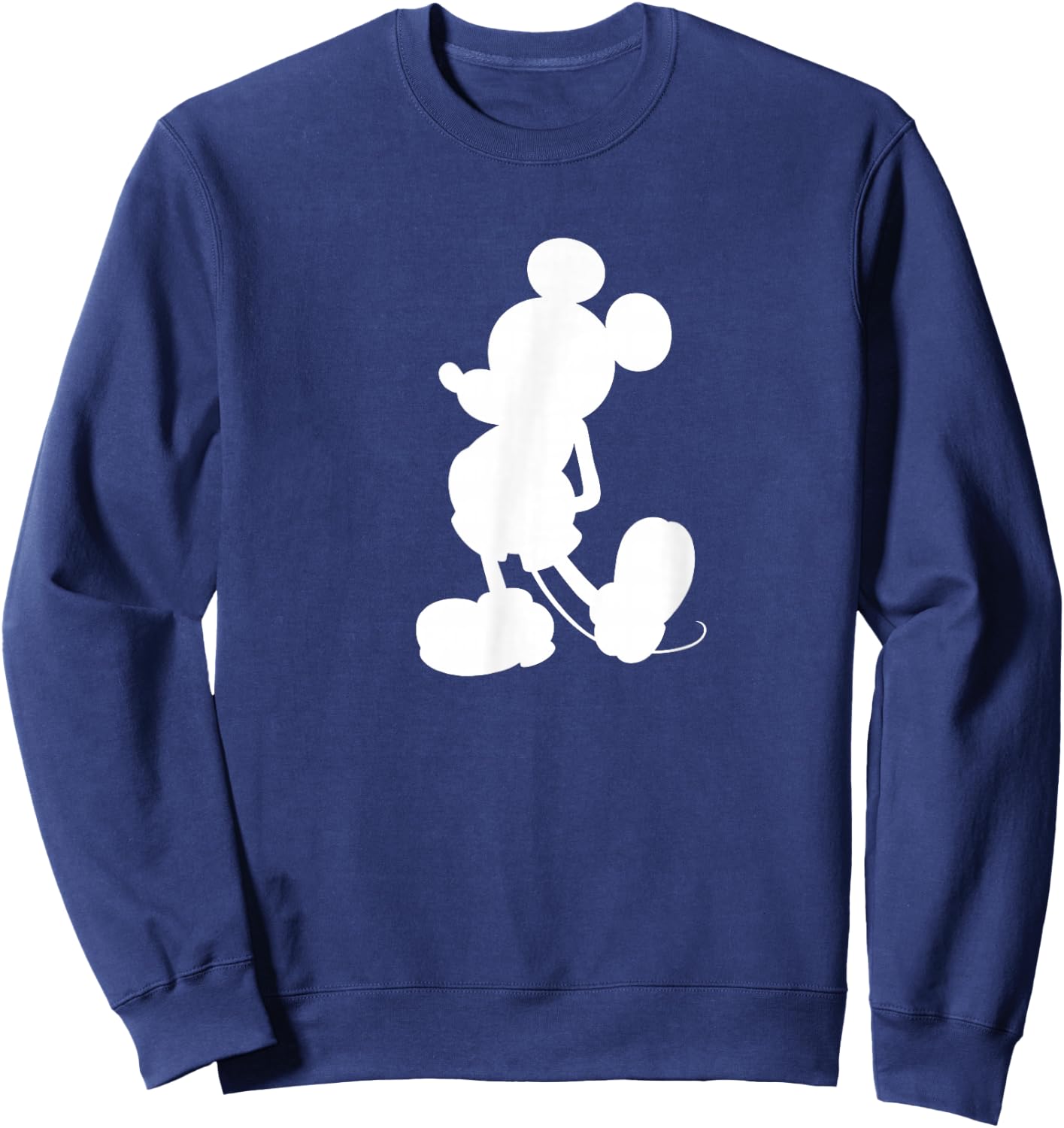 Mickey Mouse Silhouette Sweatshirt - Sweatshirt | Navy