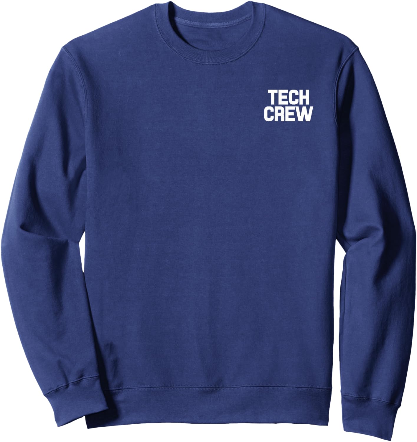 Tech Crew Concert Drama Theatre Employee Production Uniform Sweatshirt - Sweatshirt | Navy
