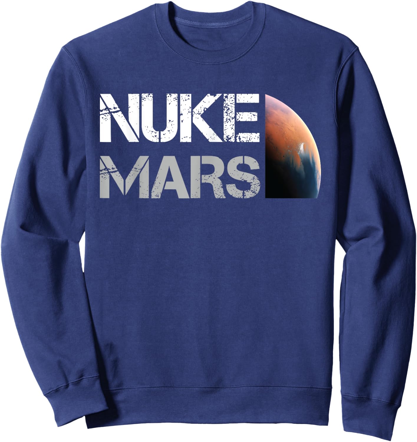 Nuke Mars Sweatshirt - Sweatshirt | Navy