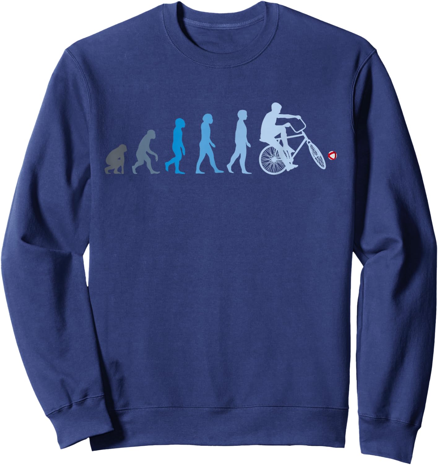 Radball - Cycleball - Evolution Sweatshirt - Sweatshirt | Navy