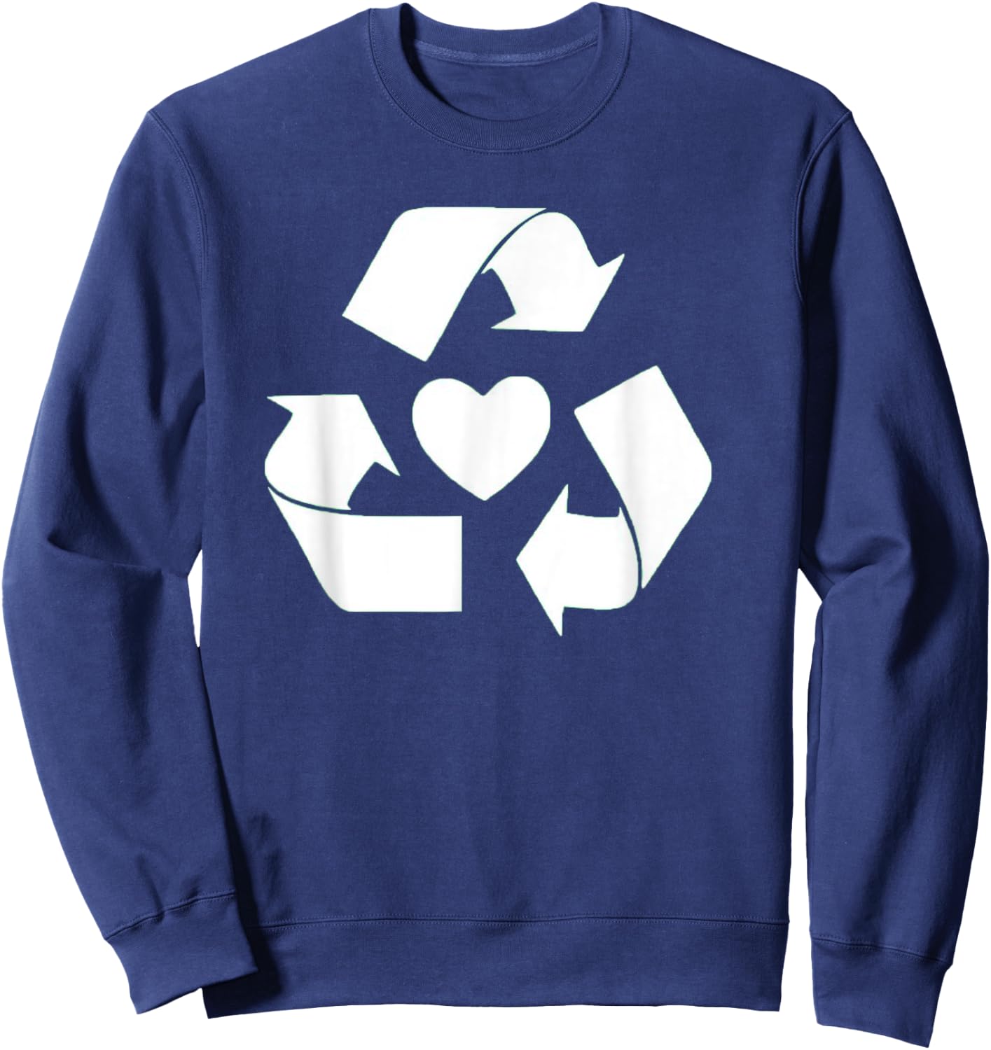 Recycle shirt , recycle , recycle for youth Sweatshirt - Sweatshirt | Navy