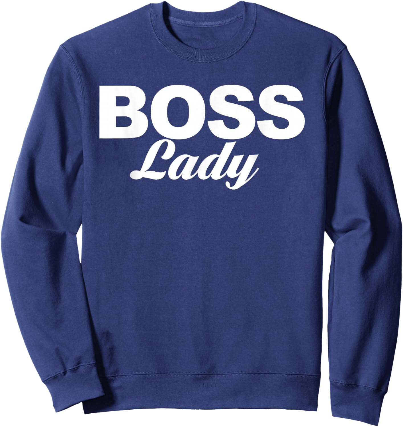 Boss Lady Sweatshirt - Sweatshirt | Navy