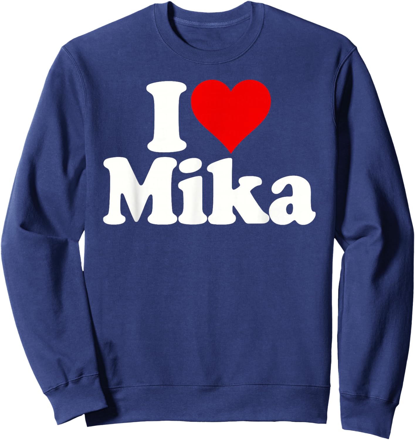 J'adore Heart Mika Sweatshirt - Sweatshirt | Navy