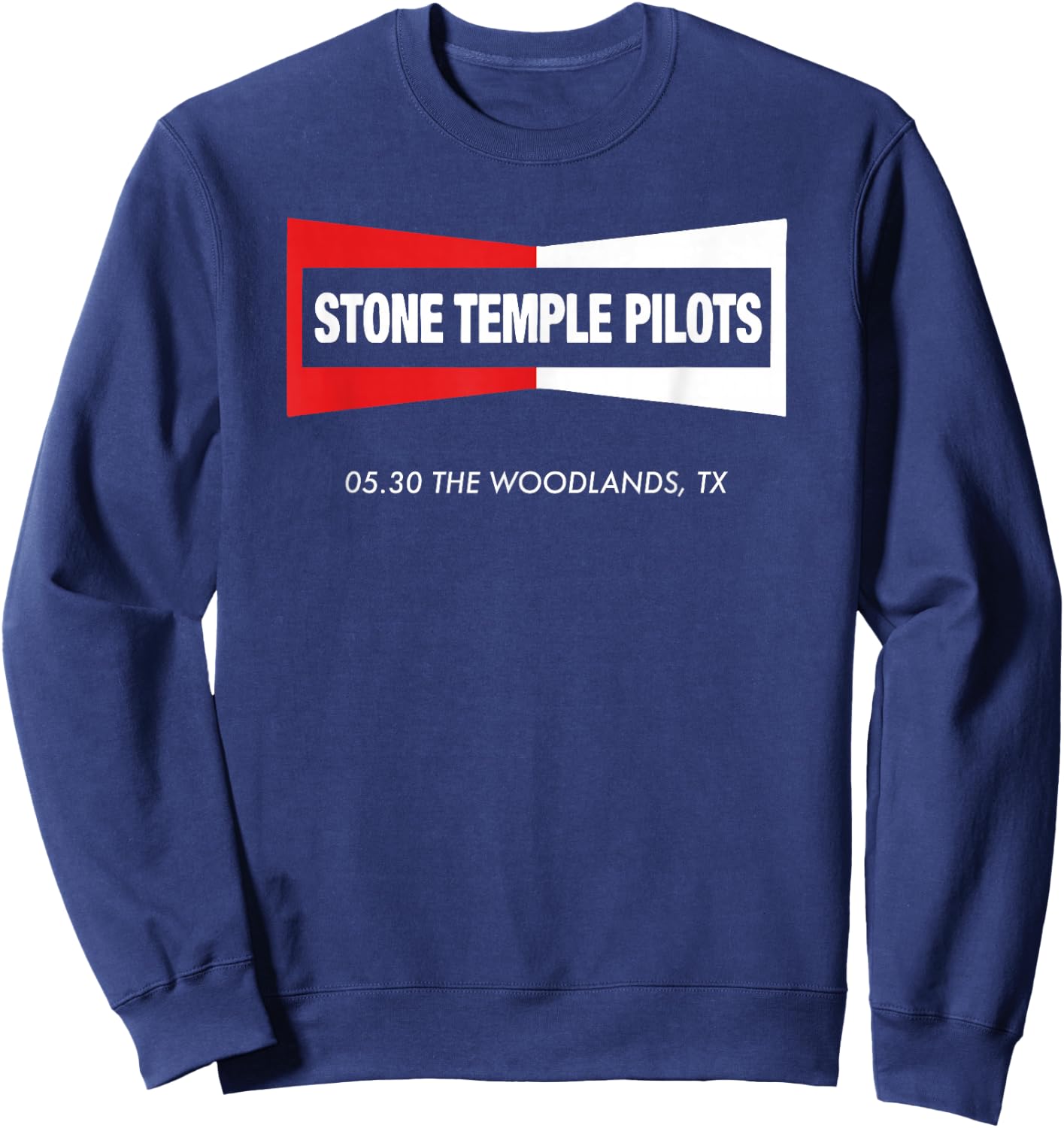 Stone Temple Pilots The Rise of Rock The Woodlands Sweatshirt - Sweatshirt | Navy