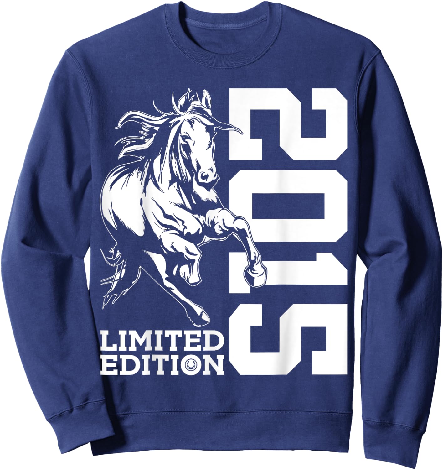 Riding 10th Birthday Horse Limited Edition 2015 Rider Sweatshirt - Sweatshirt | Navy