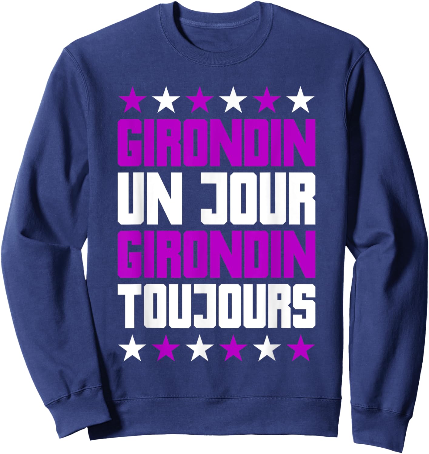 Humour Girondin Bordeaux Gironde Bordeaux Region Gift , Black, S Sweatshirt - Sweatshirt | Navy