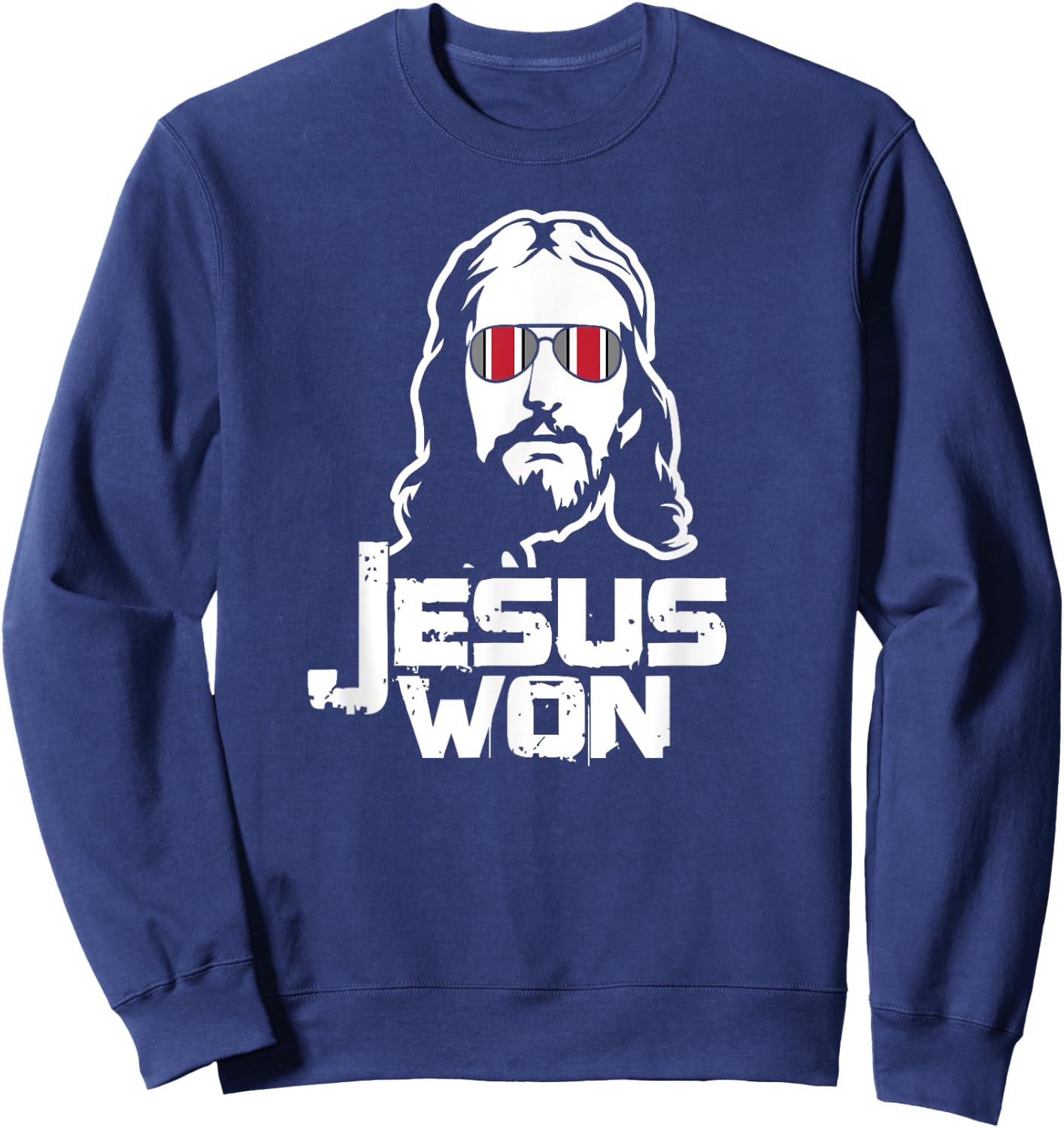 Jesus won State of Ohio Sweatshirt - Sweatshirt | Navy