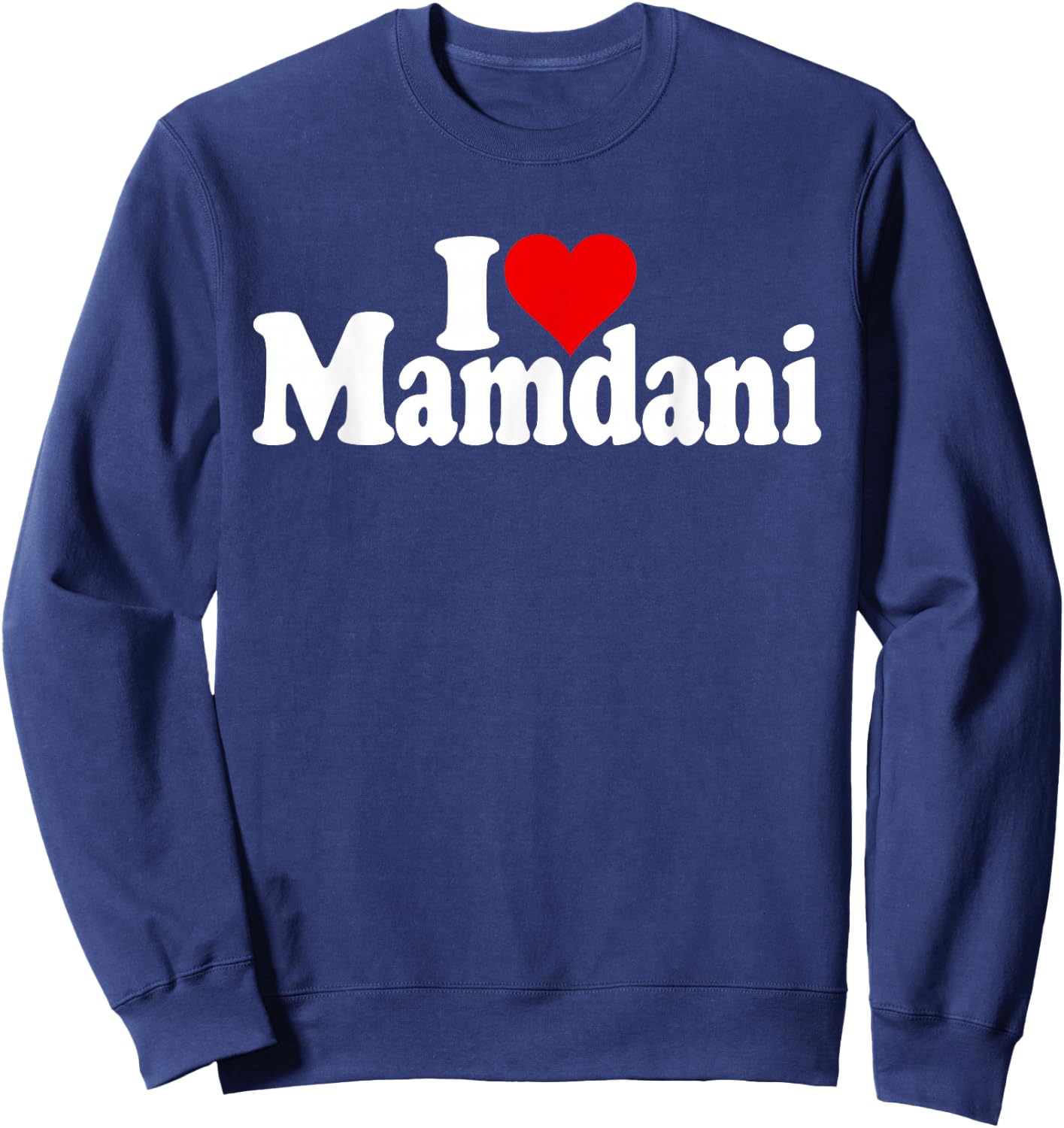 J'adore Heart MAMDANI Sweatshirt - Sweatshirt | Navy