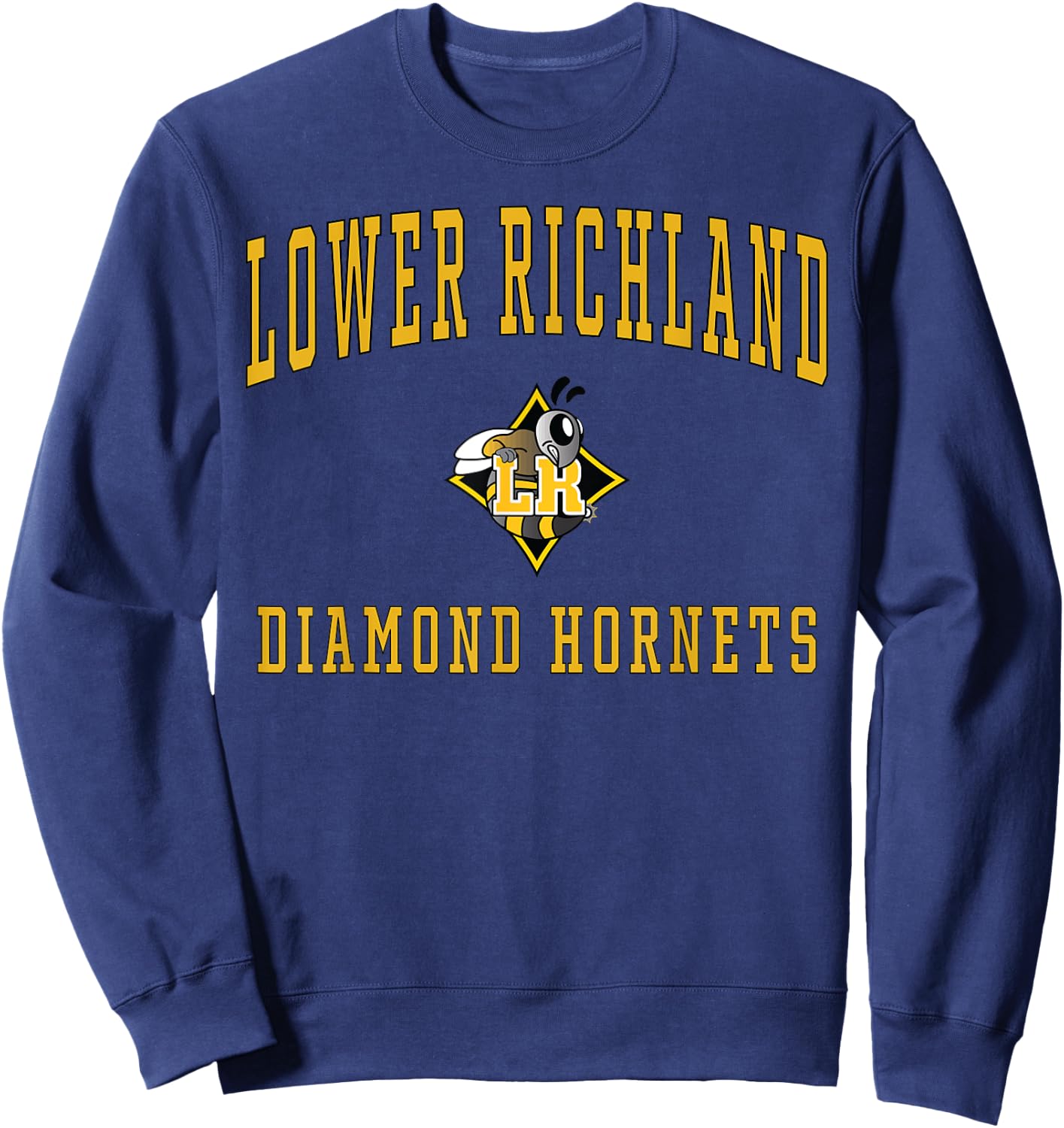 Lower Richland High School Diamond Hornets Sweatshirt - Sweatshirt | Navy