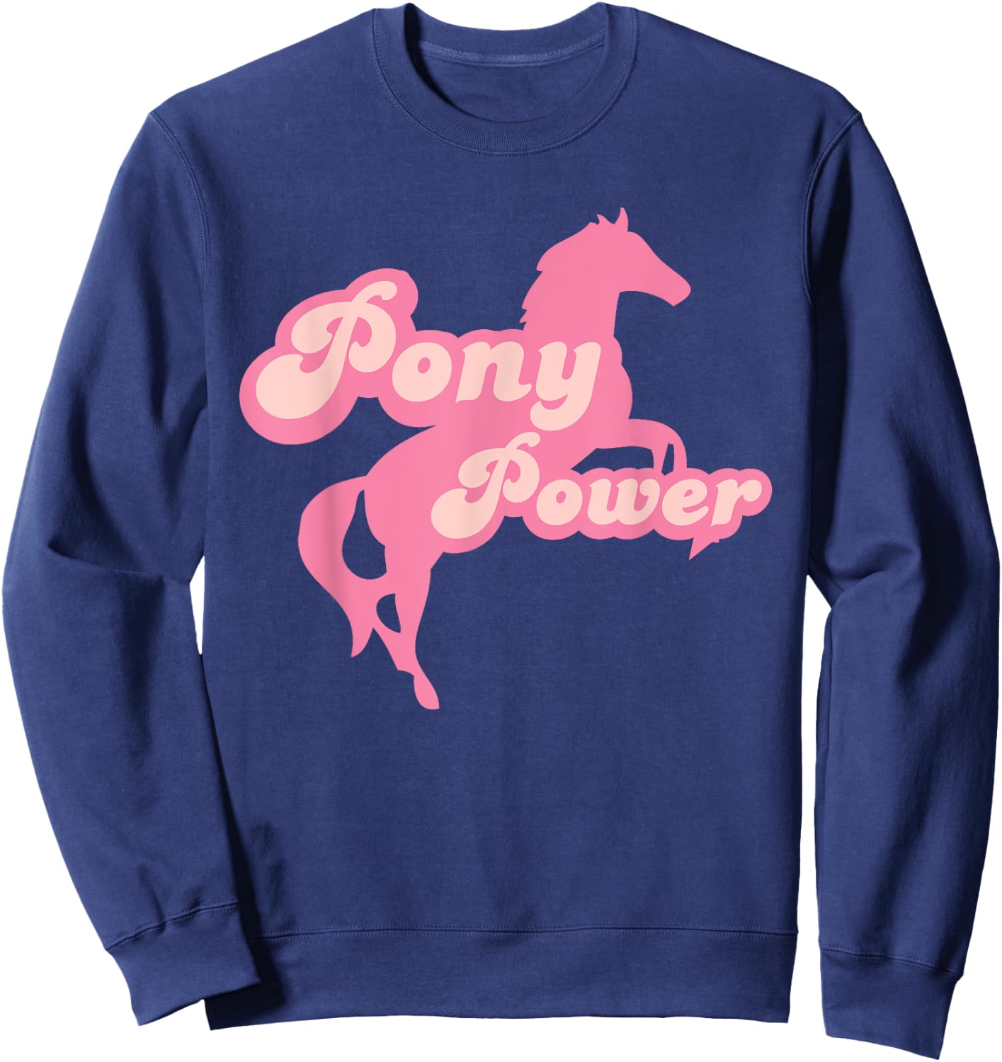Pony Power Sweatshirt - Sweatshirt | Navy