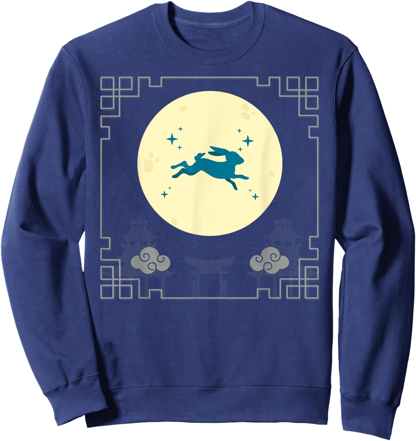 Mid Autumn Festival - Mooncake Festival Sweatshirt - Sweatshirt | Navy