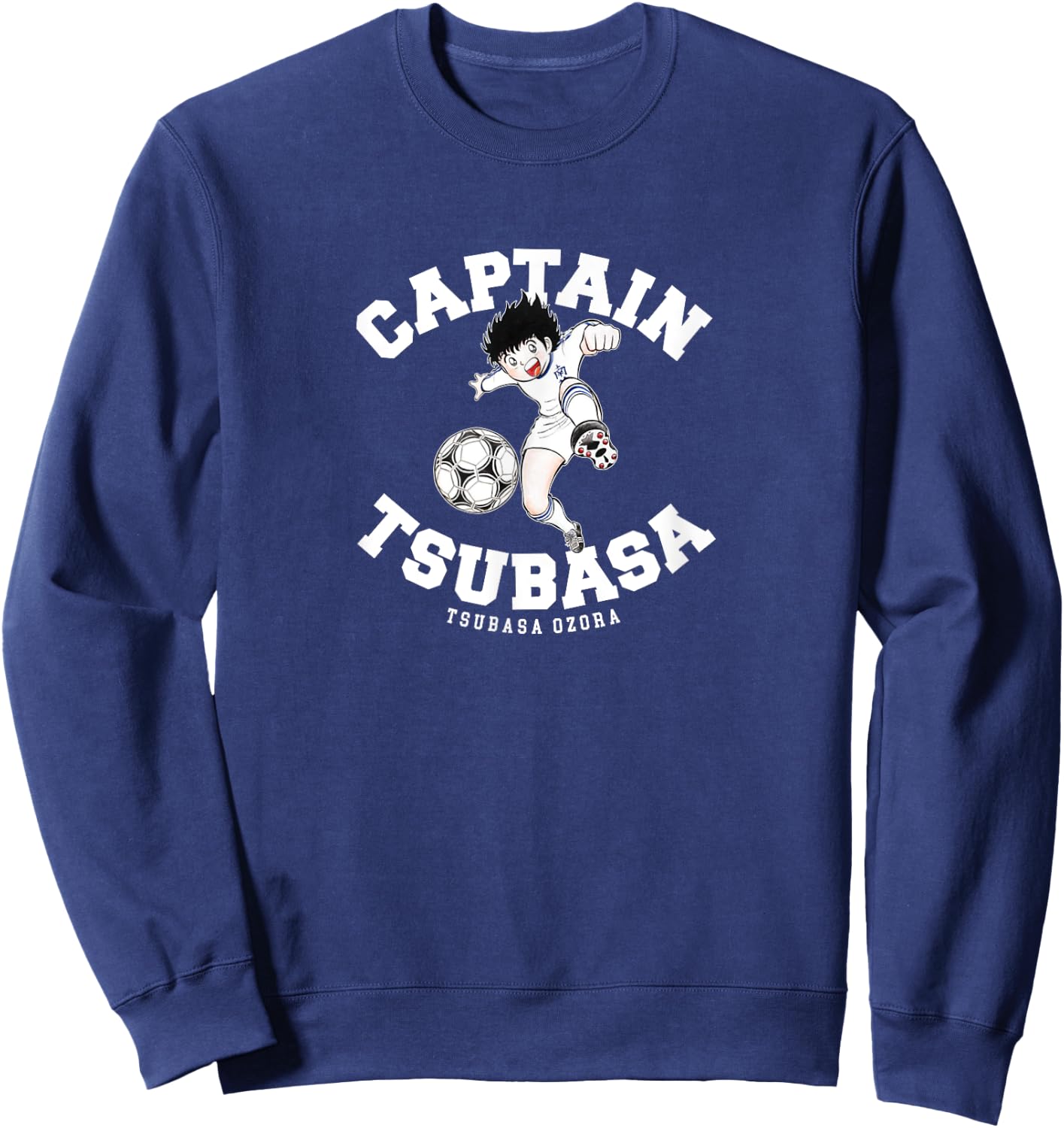 Captain TSUBASA (Tsubasa Grundschüler) Sweatshirt - Sweatshirt | Navy