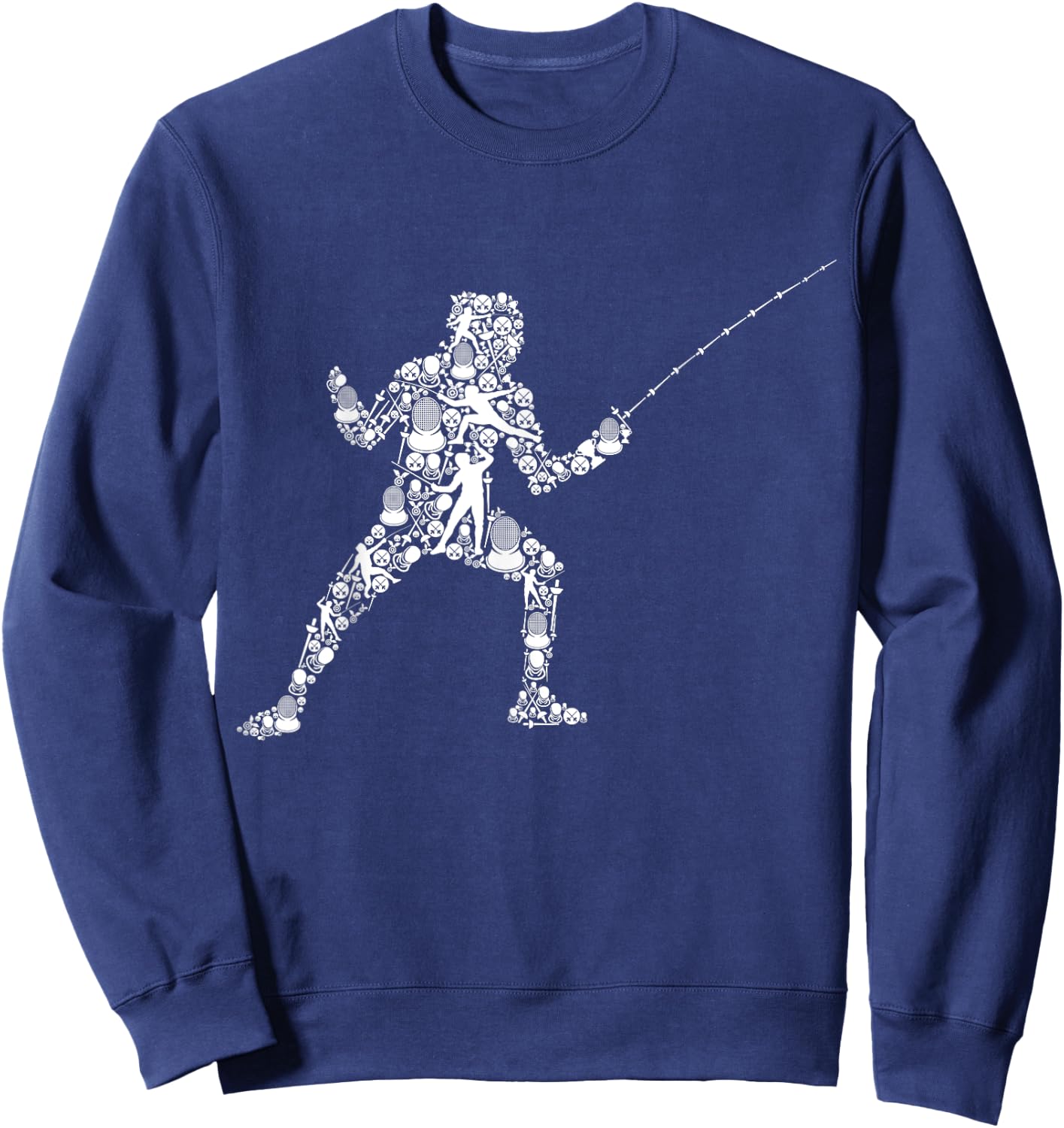 Fencing Fencing , Black, S Sweatshirt - Sweatshirt | Navy