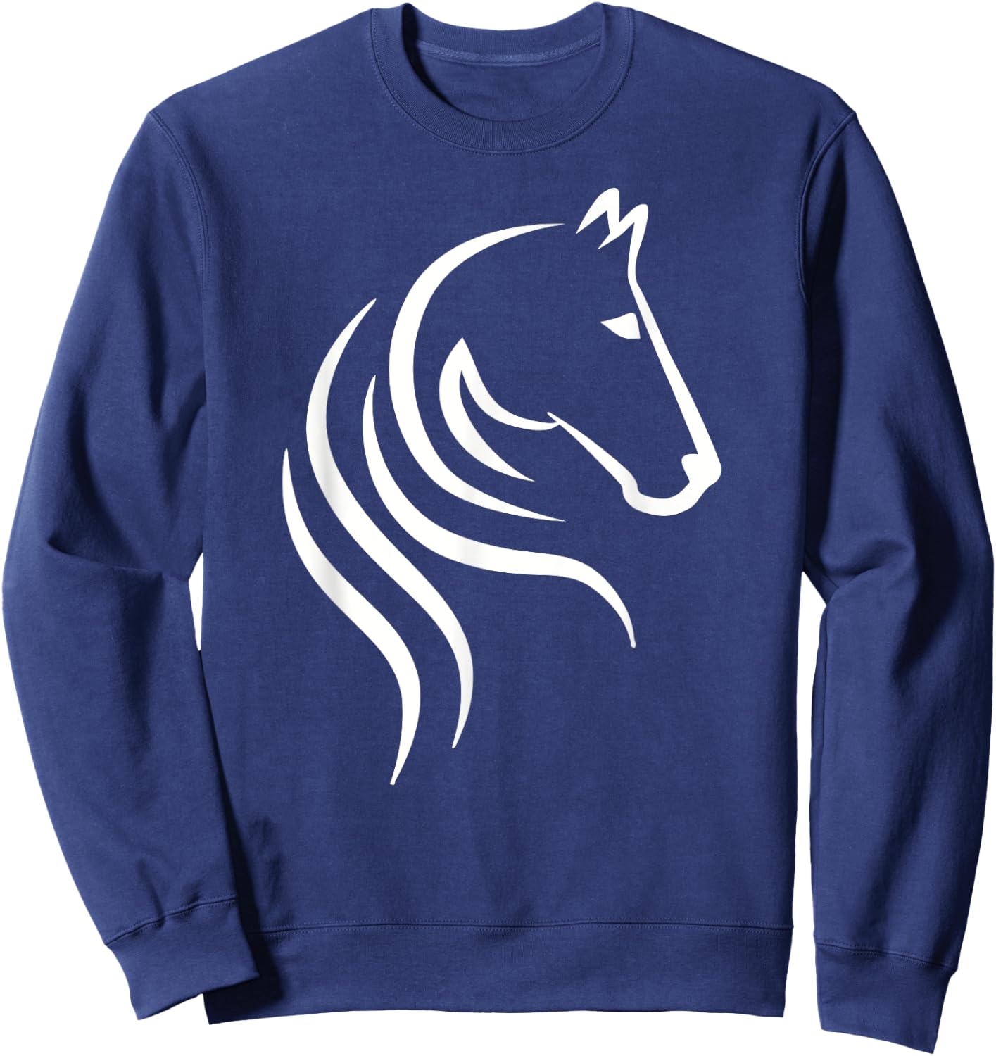 Horse head Sweatshirt - Sweatshirt | Navy