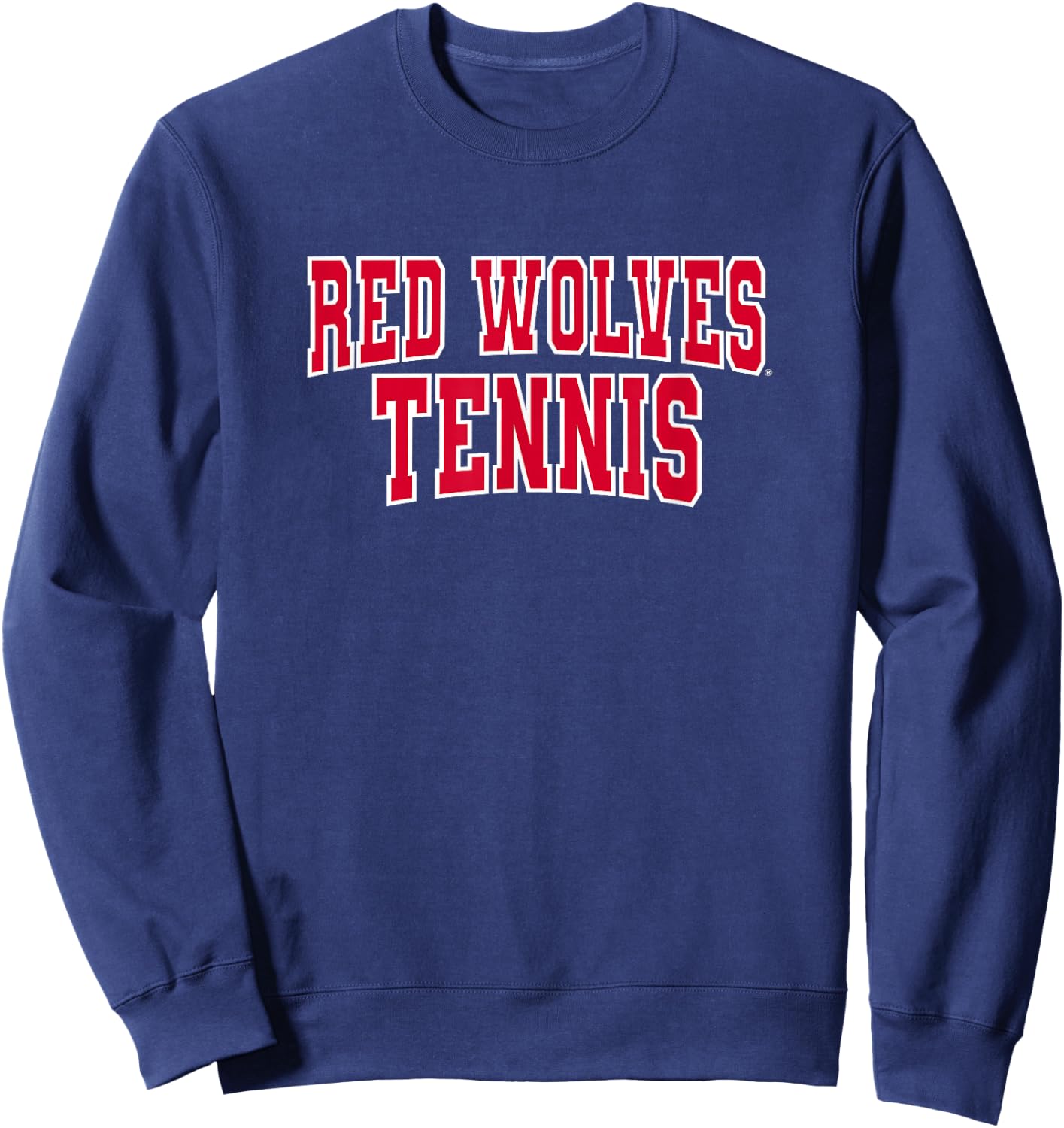 Arkansas State Red Wolves Premium Collegiate Tennis Sweatshirt - Sweatshirt | Navy
