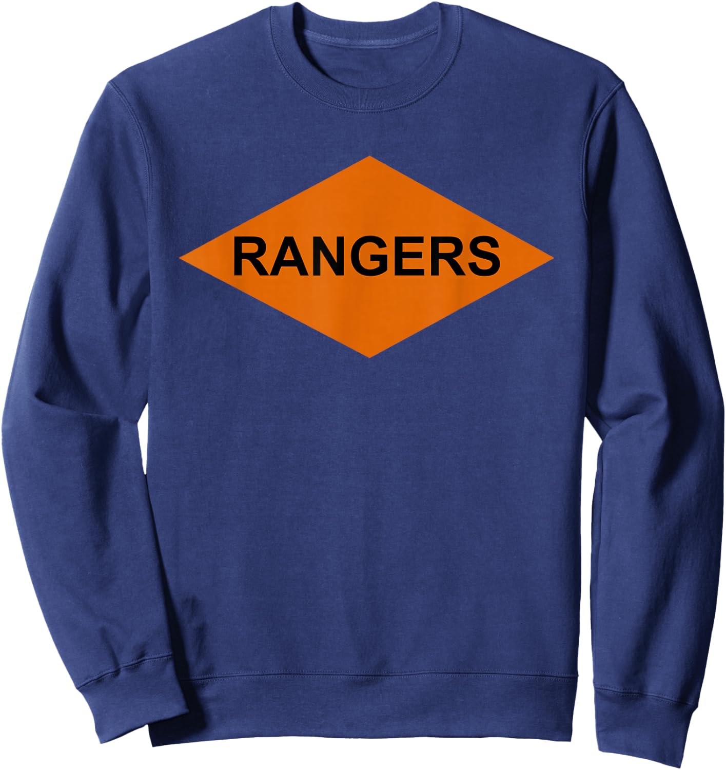 US Army Ranger Orange Diamond - 75th RGT - RLTW Sweatshirt - Sweatshirt | Navy
