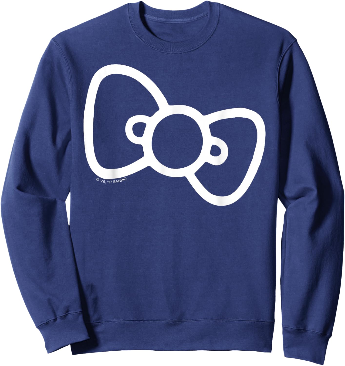 Hello Kitty Retro Bow Shirt Sweatshirt - Sweatshirt | Navy