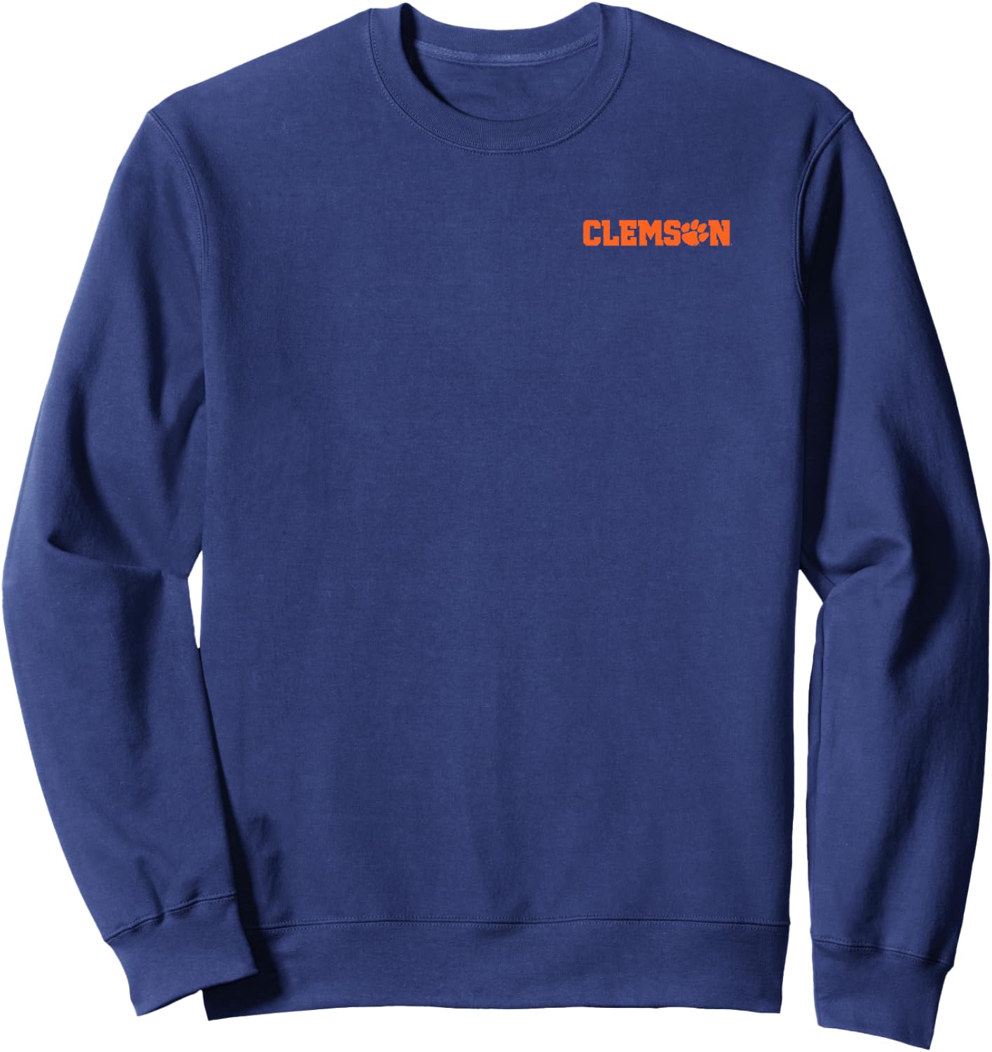 Clemson Tigers Front/Back Purple Orange Licensed Sweatshirt - Sweatshirt | Navy