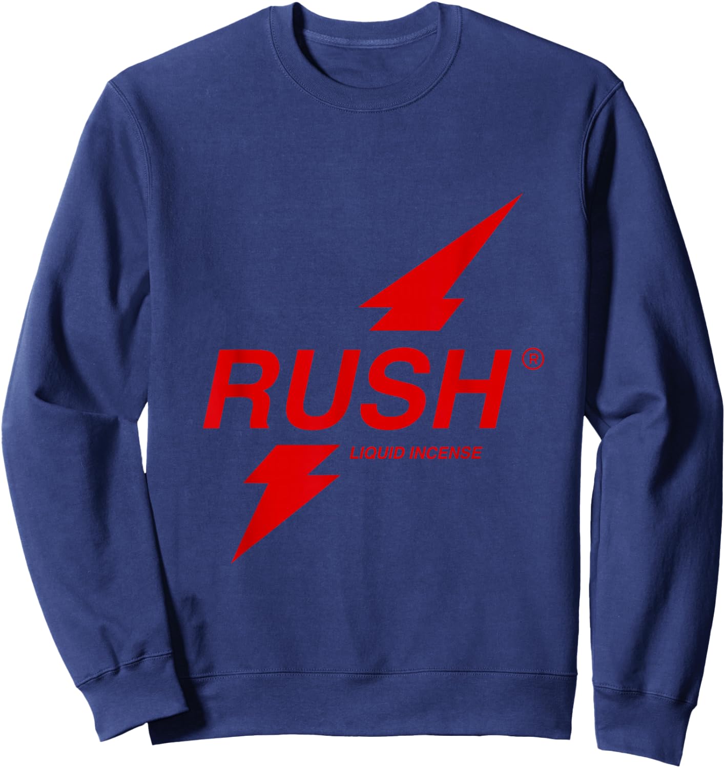 Rush Poppers Liquid Incense The Original Gay Bottom Fetish Sweatshirt - Sweatshirt | Navy