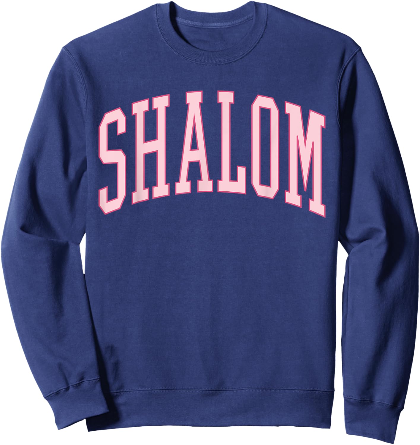 Shalom Yahweh Jehovah Christian Teen Girls Preppy Aesthetic Sweatshirt - Sweatshirt | Navy