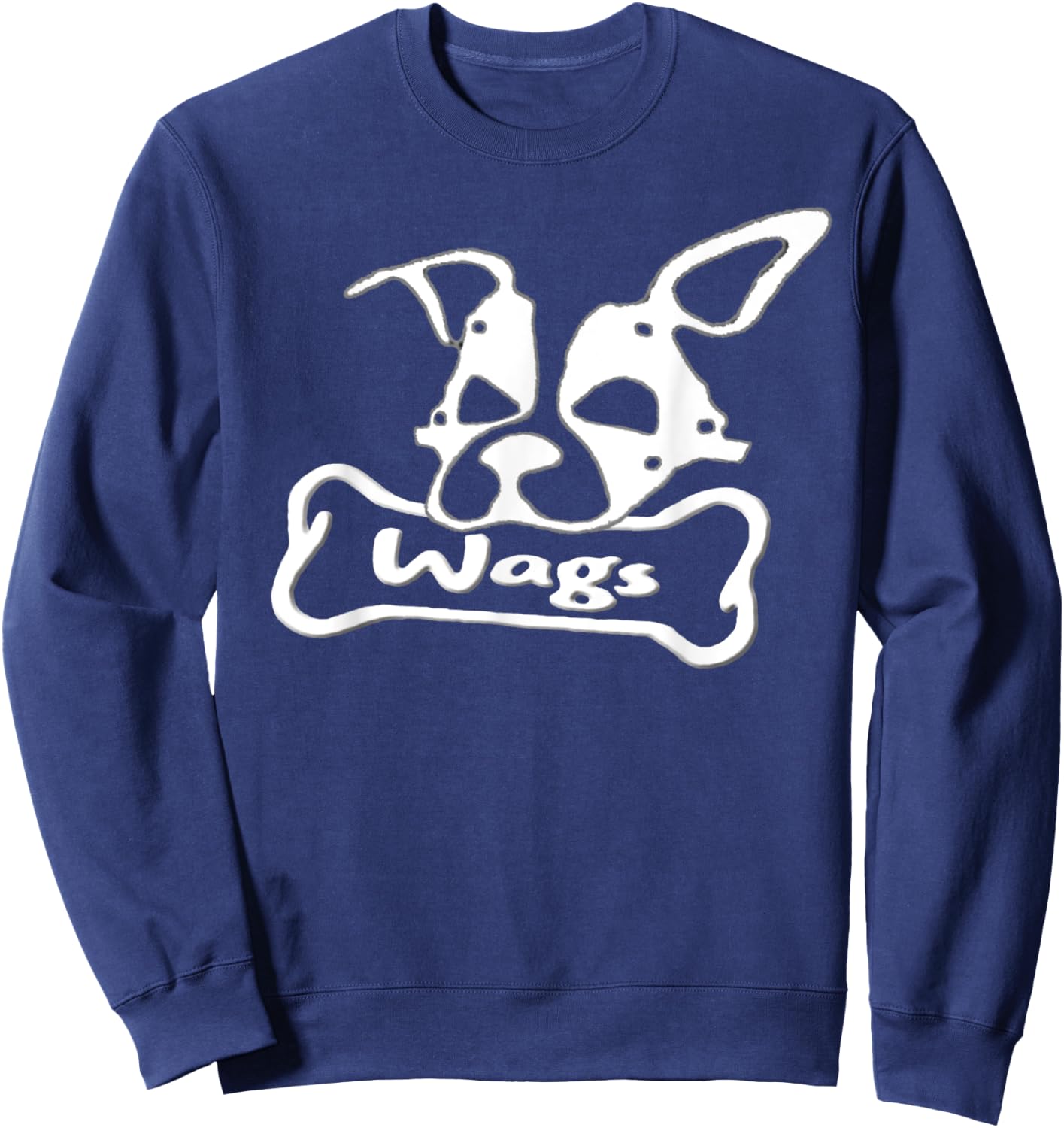 Human Puppy Play Mask, BDSM Fetish Gear, Gay Wags Pup Hood Sweatshirt - Sweatshirt | Navy
