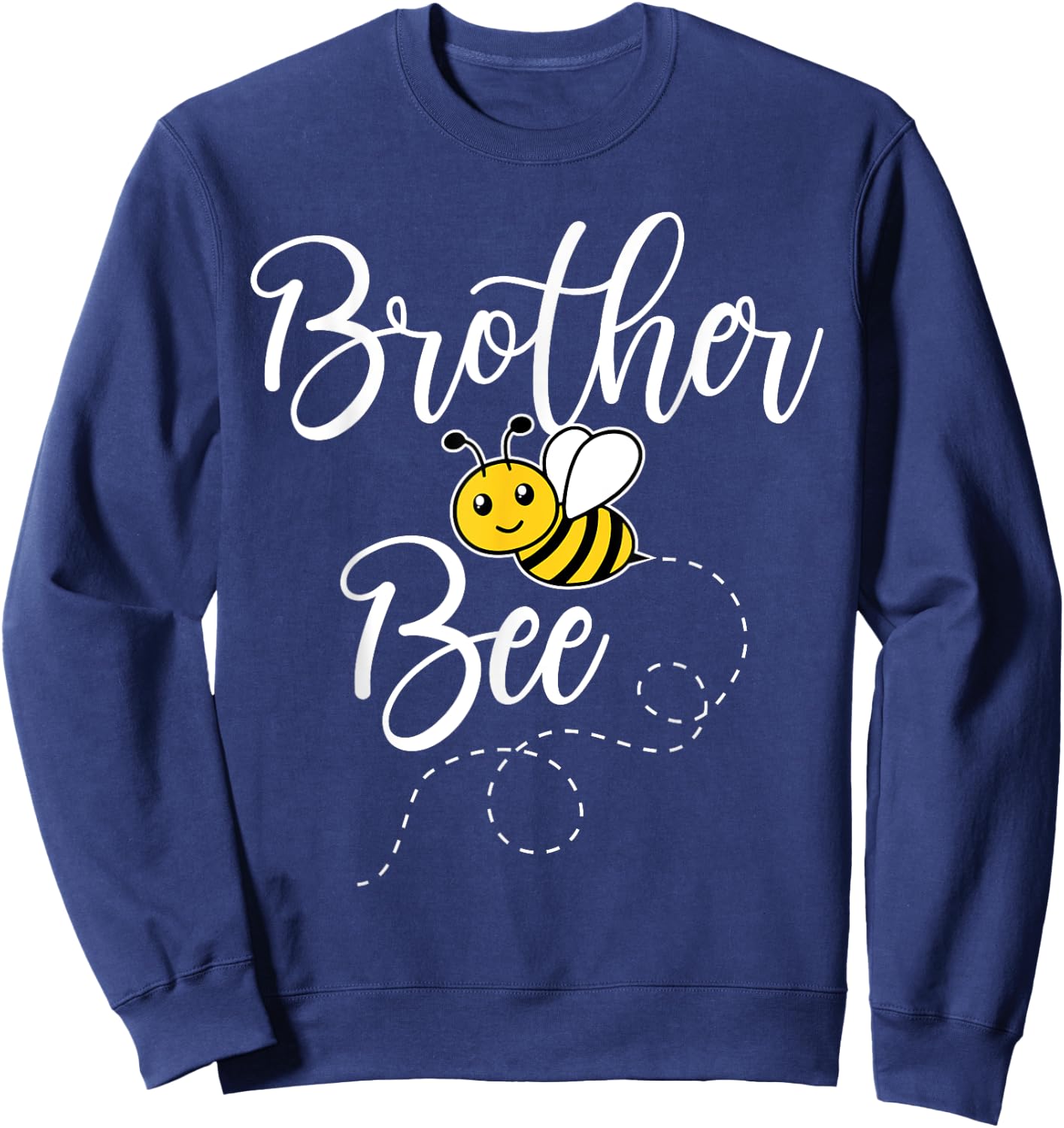 Brother Of The Bee Day Girl Hive Family Matching Birthday Sweatshirt - Sweatshirt | Navy