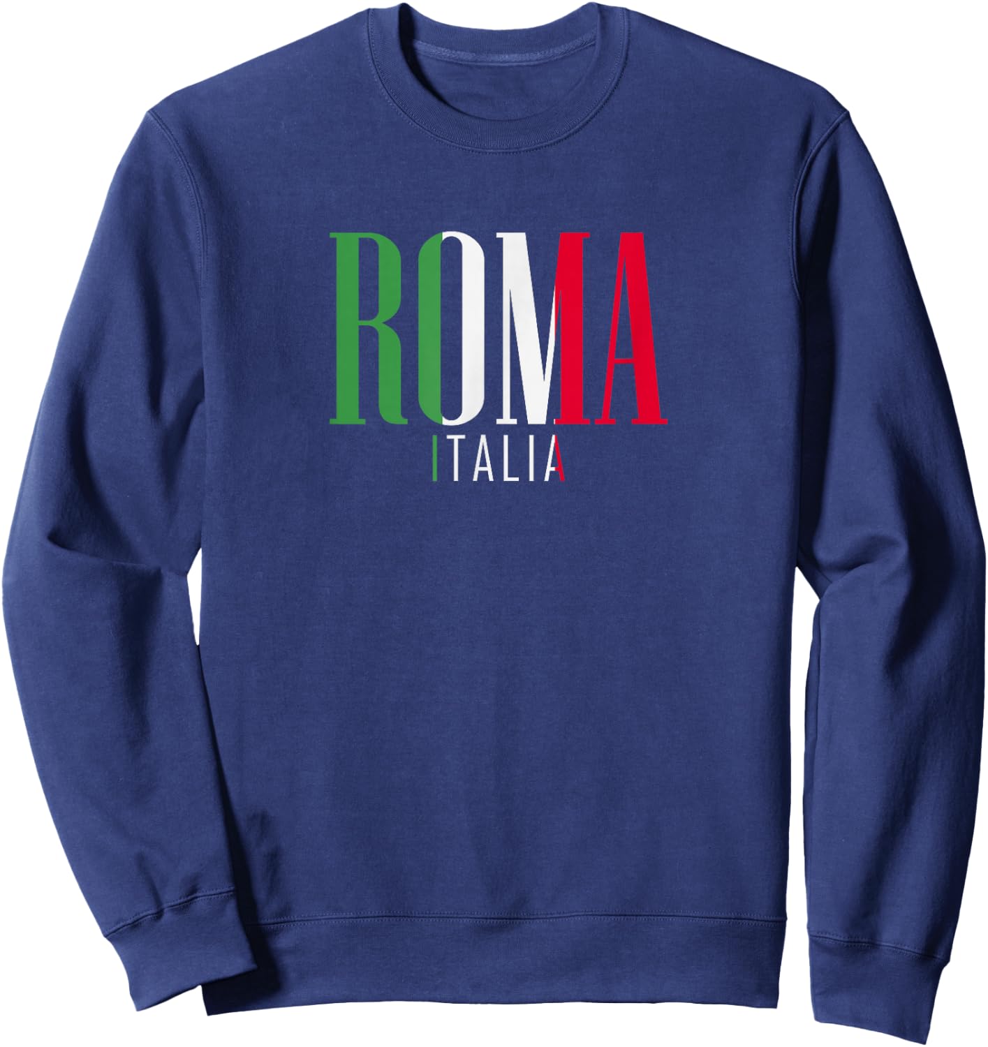 Roma Rome | Italie Europe Ville , Black, S Sweatshirt - Sweatshirt | Navy