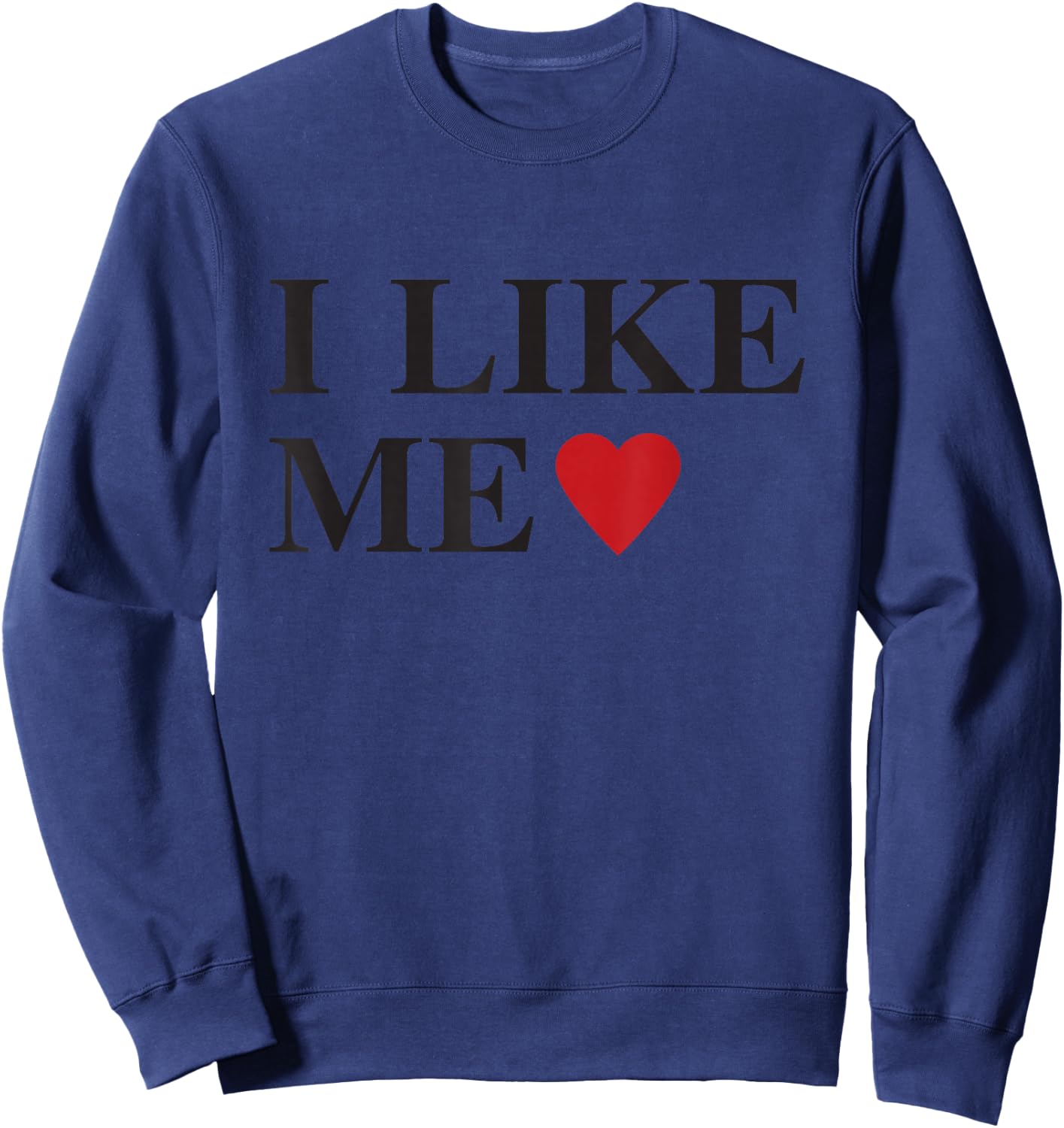 Marvel Studios Deadpool & Wolverine Heart I Like Me Sweatshirt - Sweatshirt | Navy