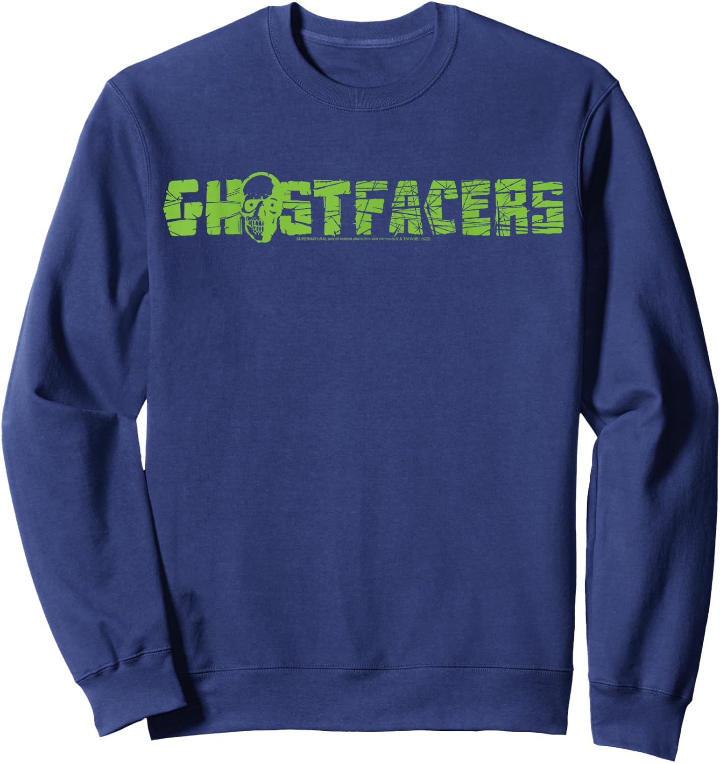 Supernatural Ghostfacers Logo , black Sweatshirt - Sweatshirt | Navy