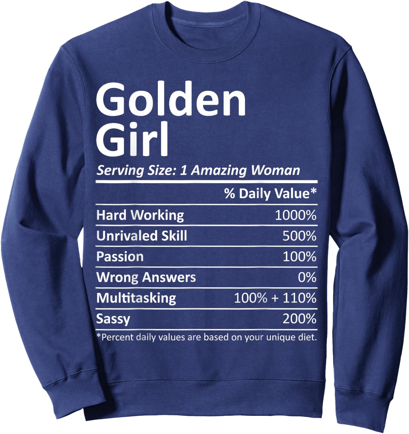 GOLDEN GIRL CO COLORADO Funny City Home Roots USA Gift Sweatshirt - Sweatshirt | Navy