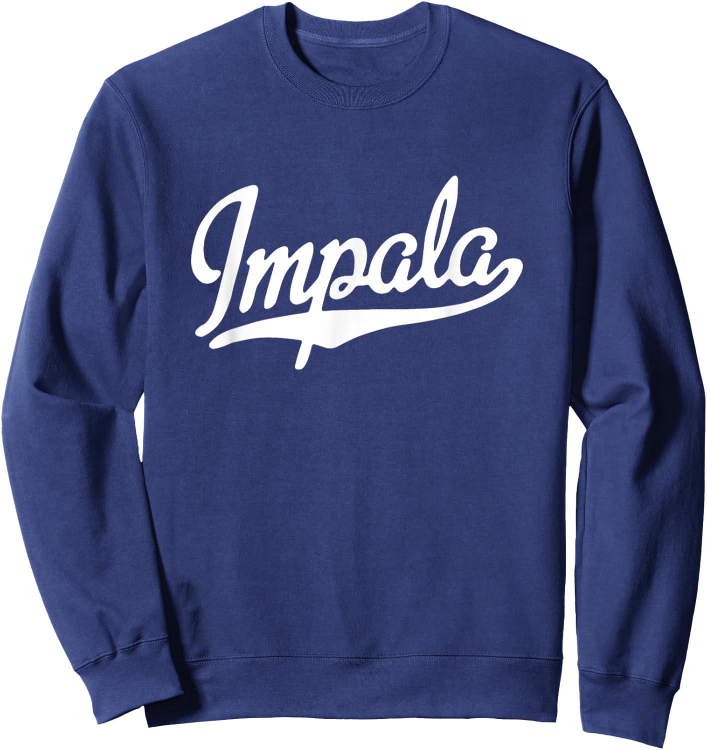Impala Animal Baseball Sweatshirt - Sweatshirt | Navy