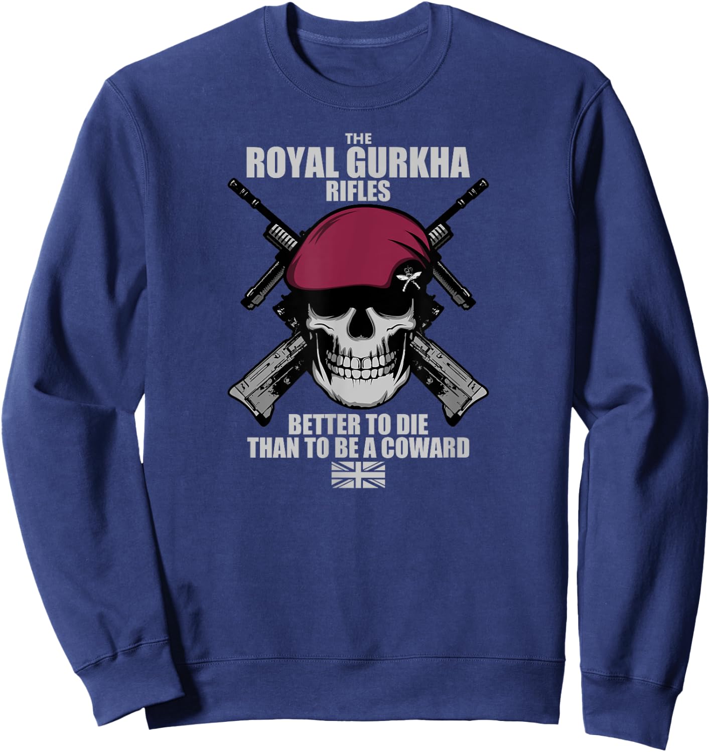 Royal Gurkha Rifles Airborne Sweatshirt - Sweatshirt | Navy