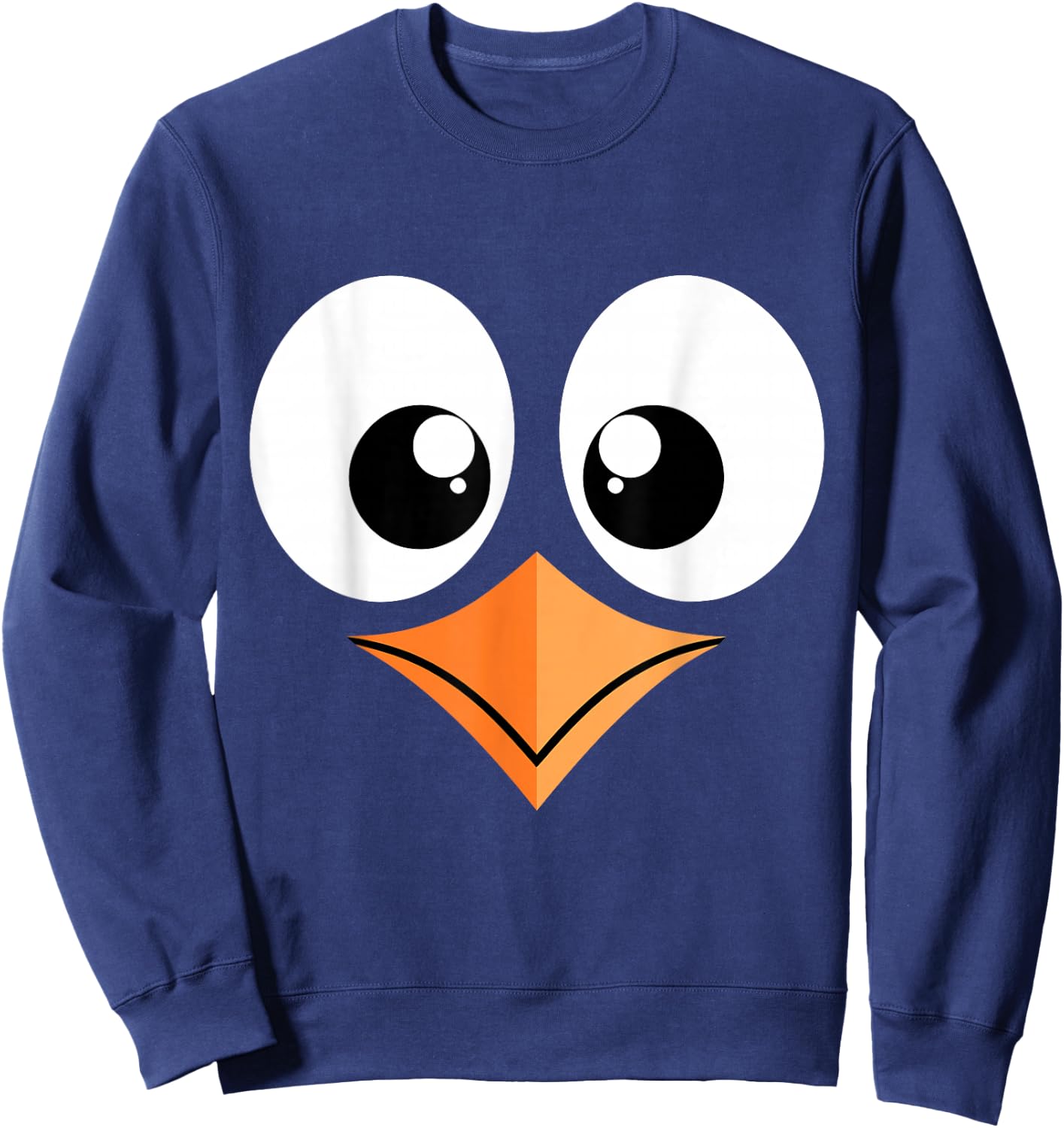 Blue Bird Costume Face Funny Bird Costume Animal Costume , blue Sweatshirt - Sweatshirt | Navy