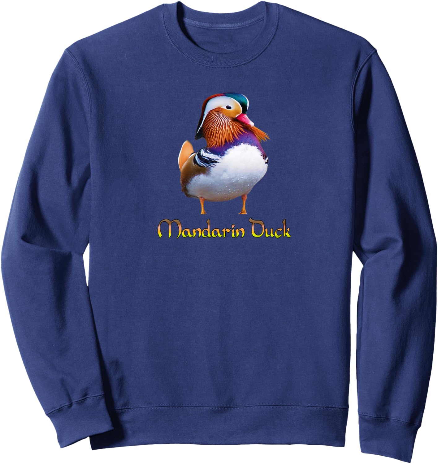 Mandarin Duck Sweatshirt - Sweatshirt | Navy