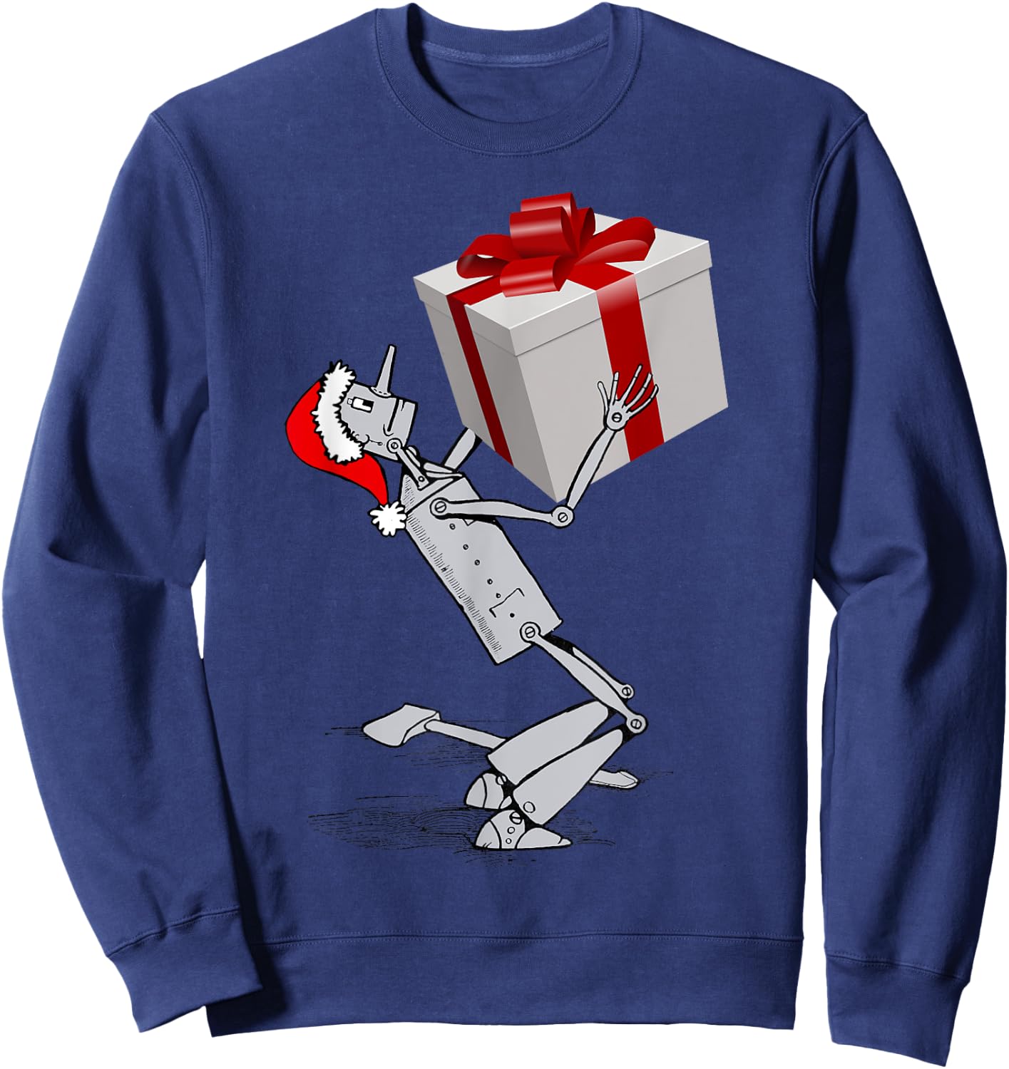 Wizard of Oz Tin Man of OZ Christmas Vintage Shirt Sweatshirt - Sweatshirt | Navy
