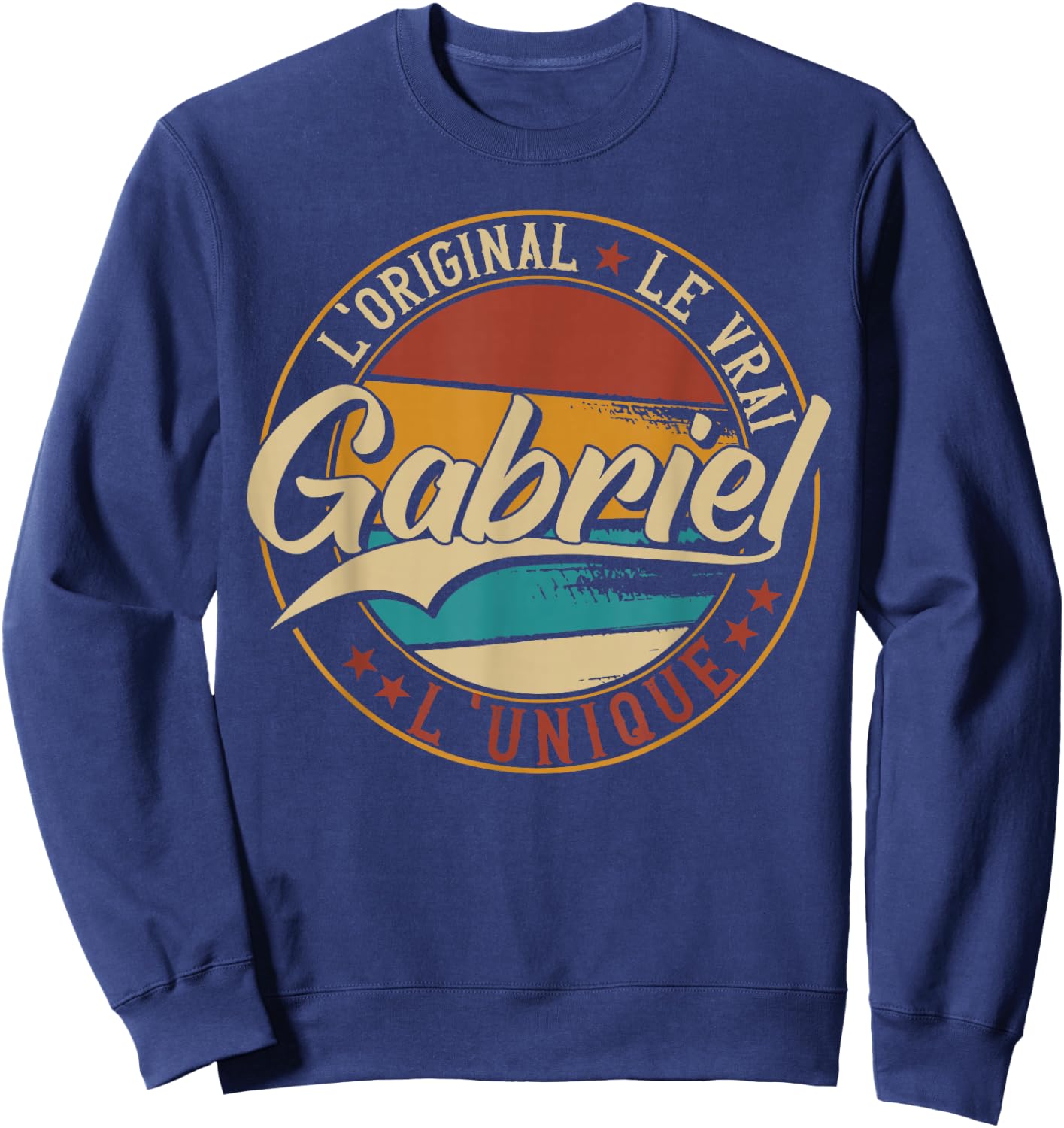 Gabriel The Original Le Vrai L'Unique Men & Boys , Black, S Sweatshirt - Sweatshirt | Navy