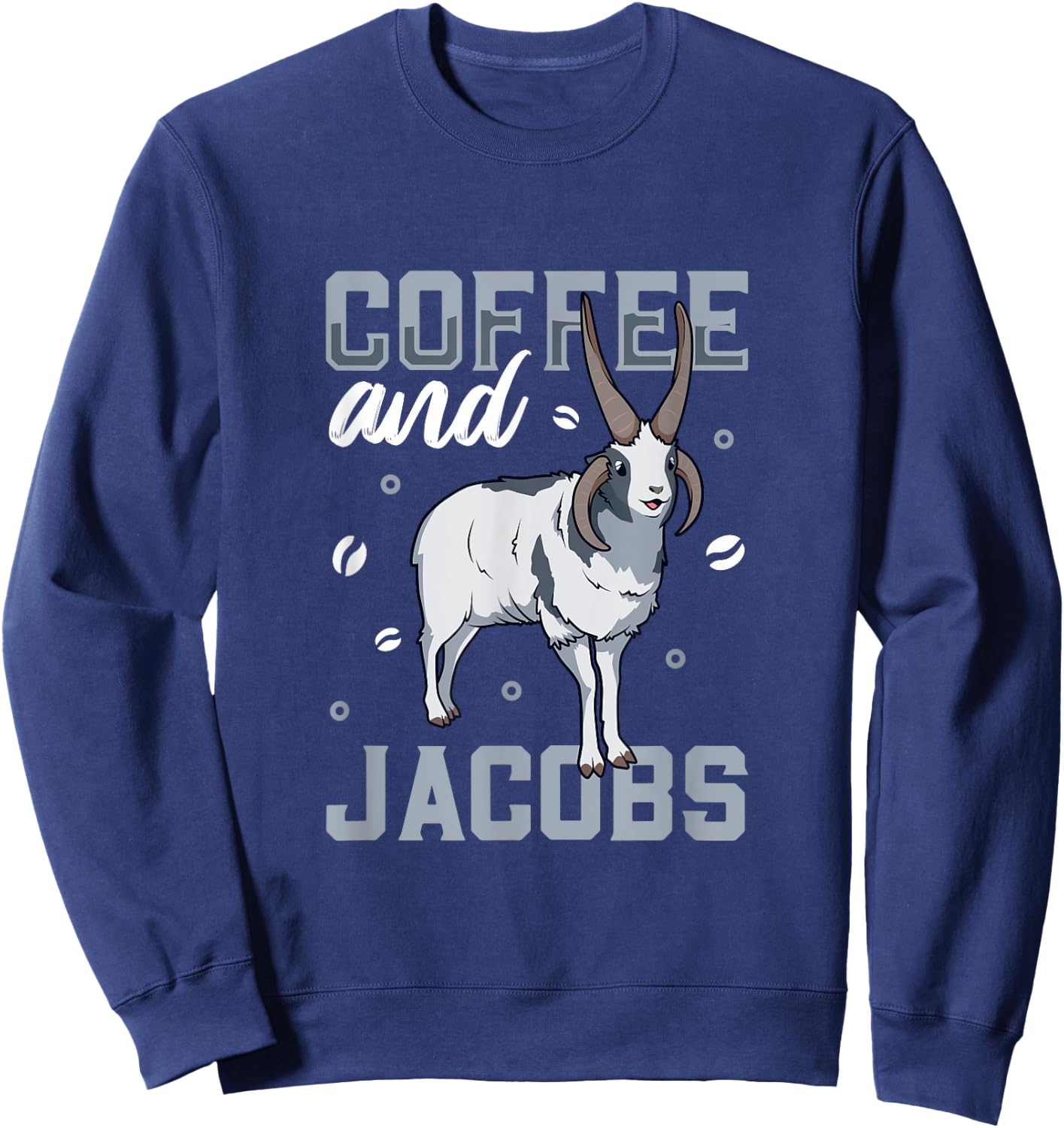 Coffee and sheep - Jacob Sweatshirt - Sweatshirt | Navy