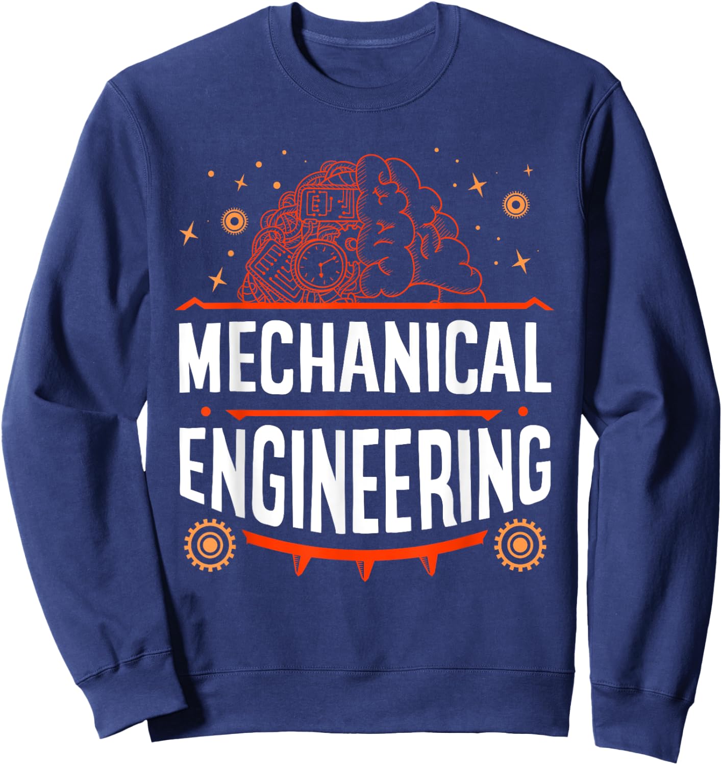 Mechanical Engineering Student Mechanical Engineer Graduate Sweatshirt - Sweatshirt | Navy