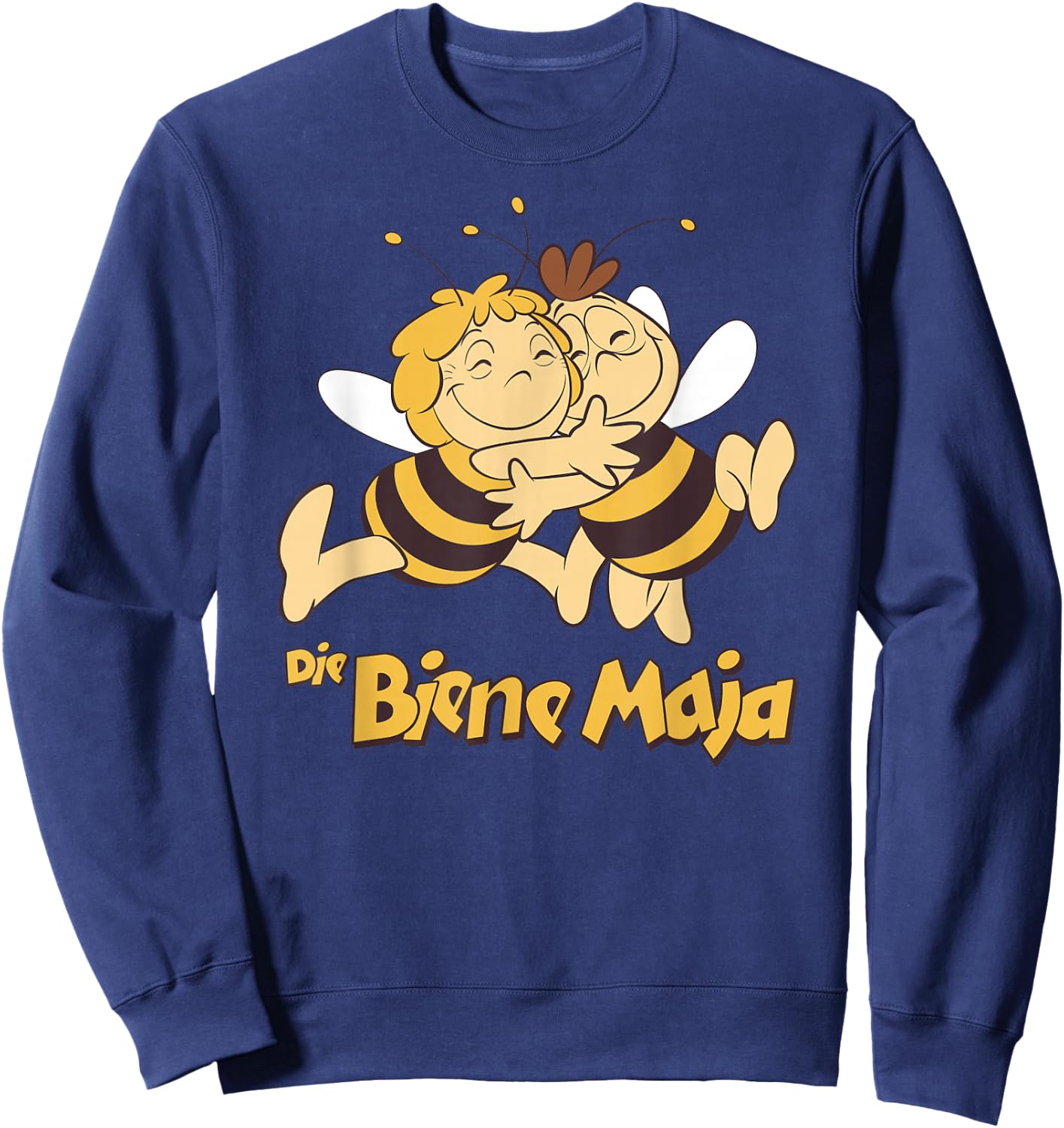 with Logo Motif, black Sweatshirt - Sweatshirt | Navy