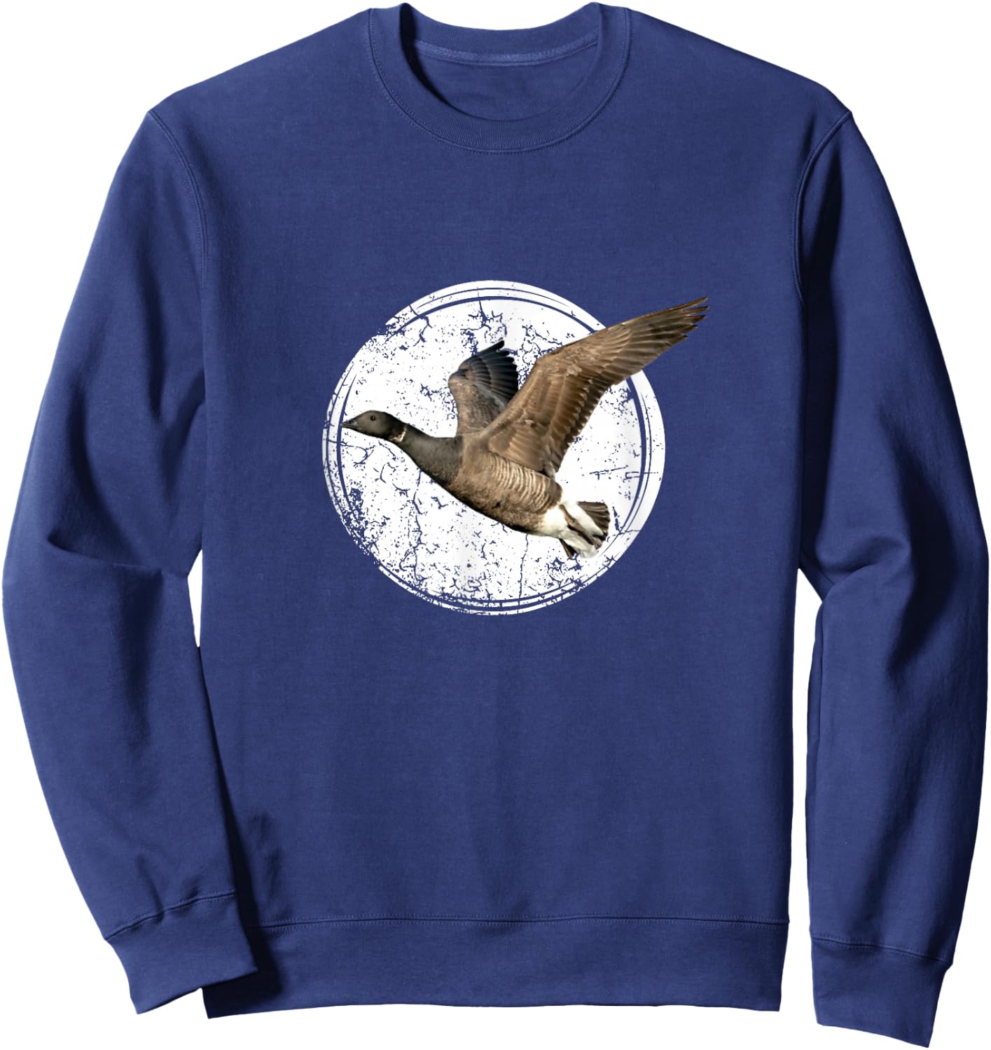 Brant Goose Hunting Goose Hunting Sweatshirt - Sweatshirt | Navy