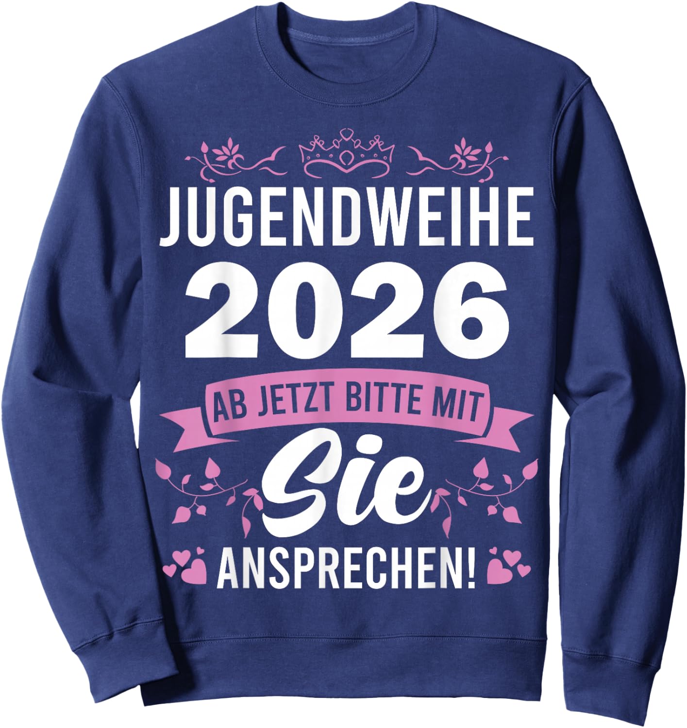 Jugendweihe 2026 Mädchen Junge Sweatshirt - Sweatshirt | Navy