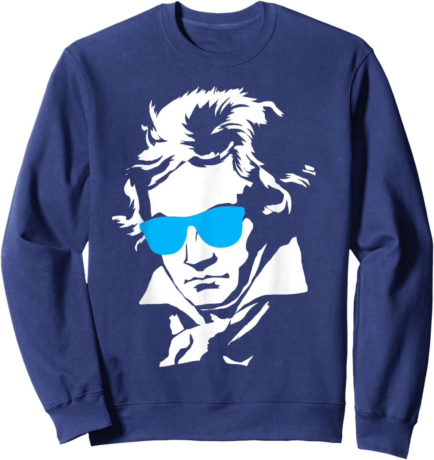 Beethoven Ludwig Van Classic Music Sweatshirt - Sweatshirt | Navy