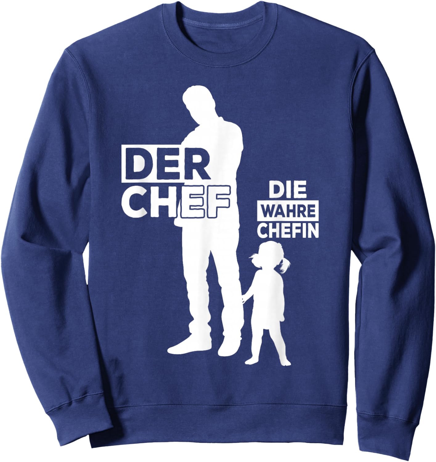 Father Daughter Partner Look Father's Day Dad Daughter Sweatshirt - Sweatshirt | Navy