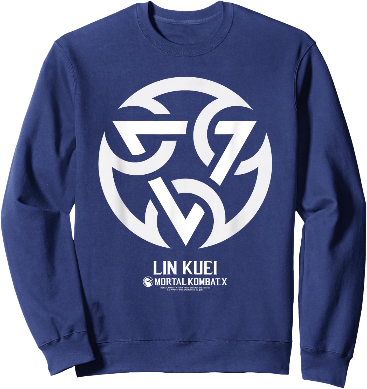 Mortal Kombat X Lin Kuei Sweatshirt - Sweatshirt | Navy