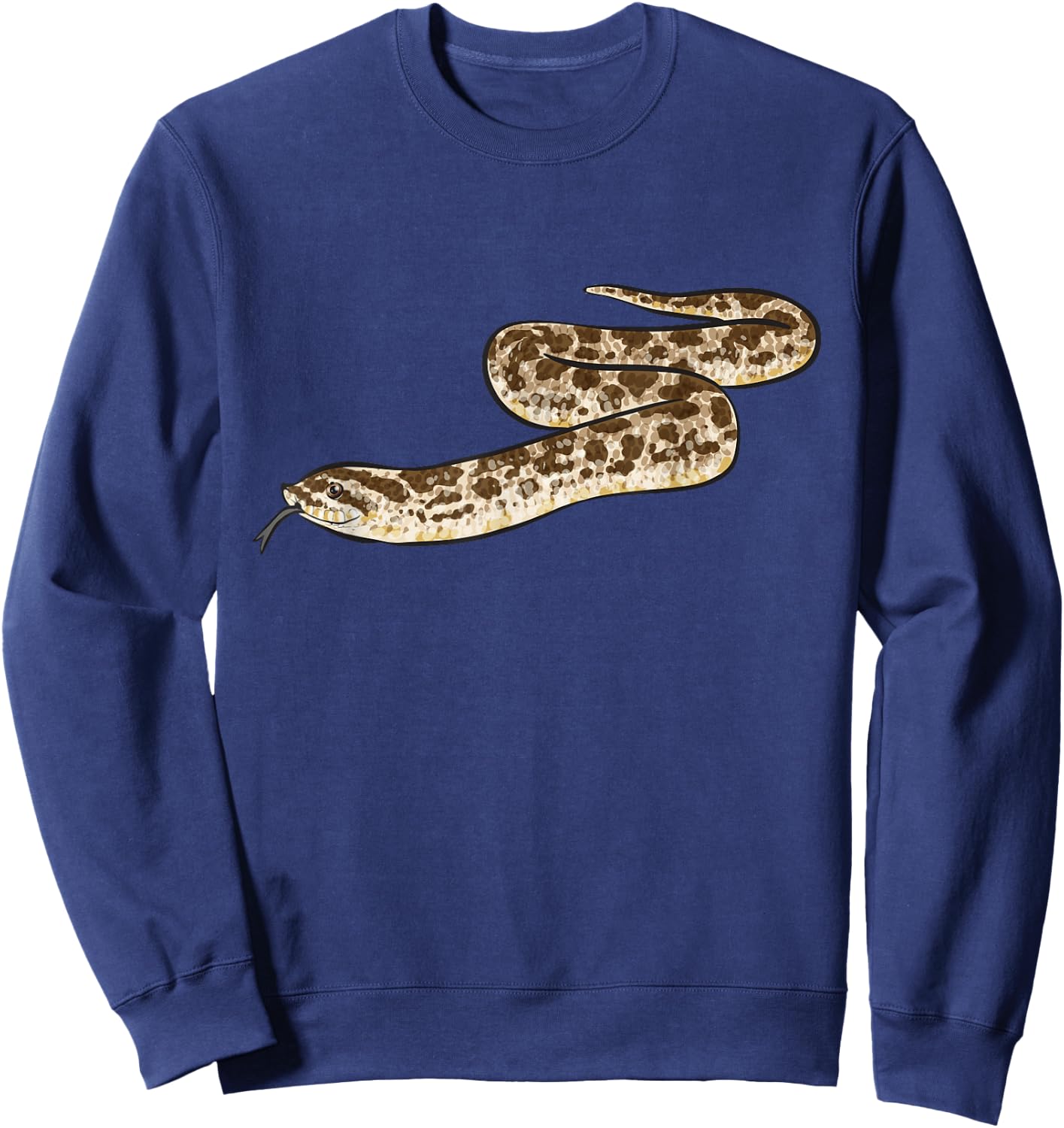 Hognose Snake Pet Reptile Hognose Snake Sweatshirt - Sweatshirt | Navy