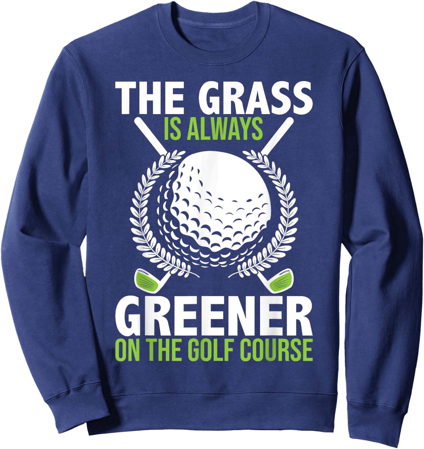 Funny Golfing Golf Player Golfer Sweatshirt - Sweatshirt | Navy