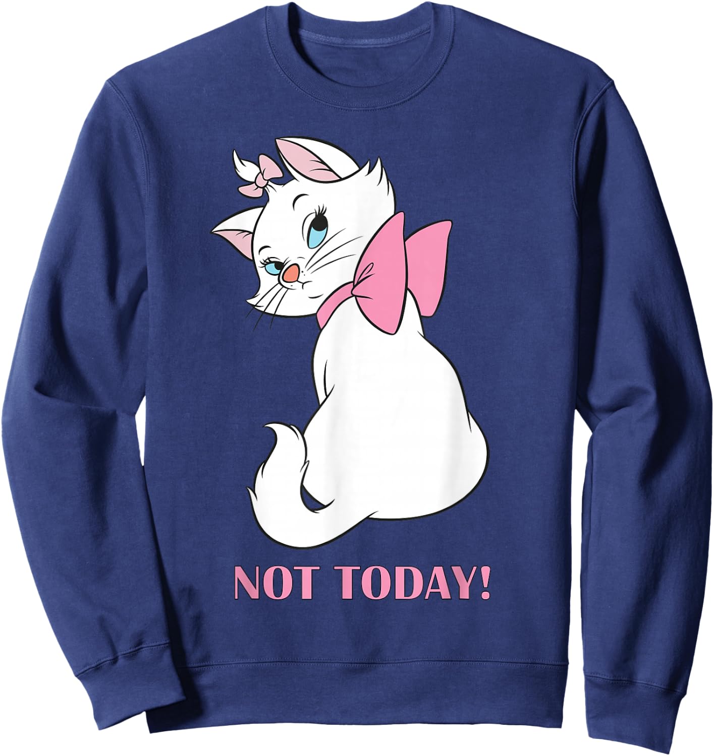 Disney Aristocats Not Today Sweatshirt - Sweatshirt | Navy