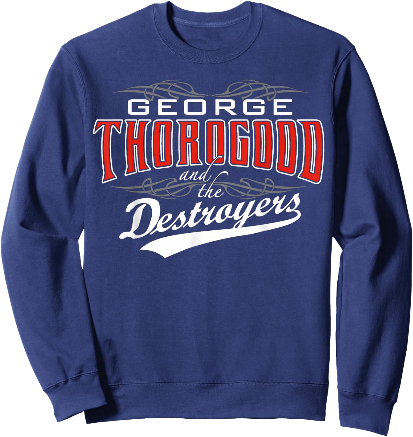 George Thorogood Ein Bourbon Sweatshirt - Sweatshirt | Navy