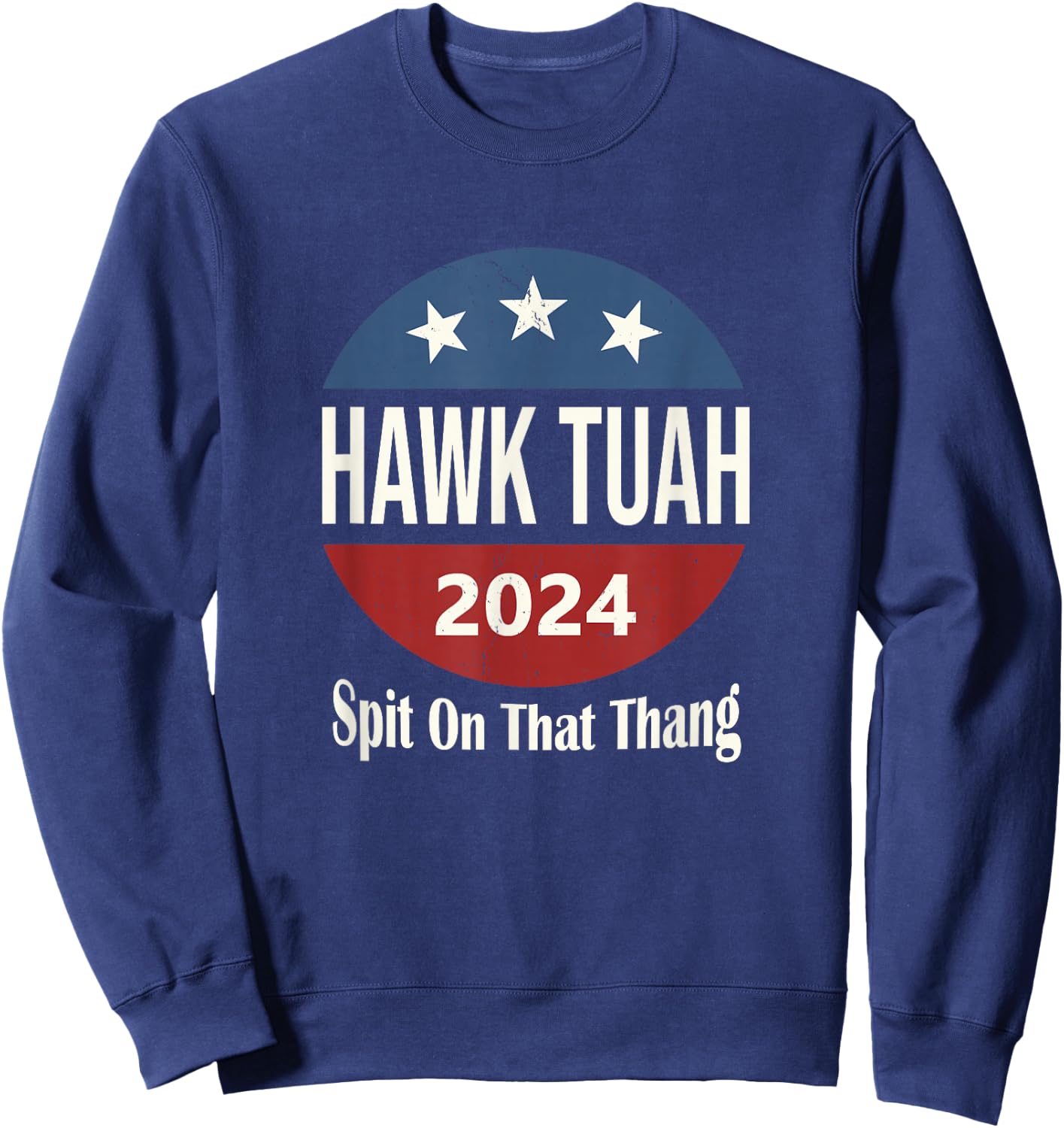Hawk Tuah Sweatshirt - Sweatshirt | Navy